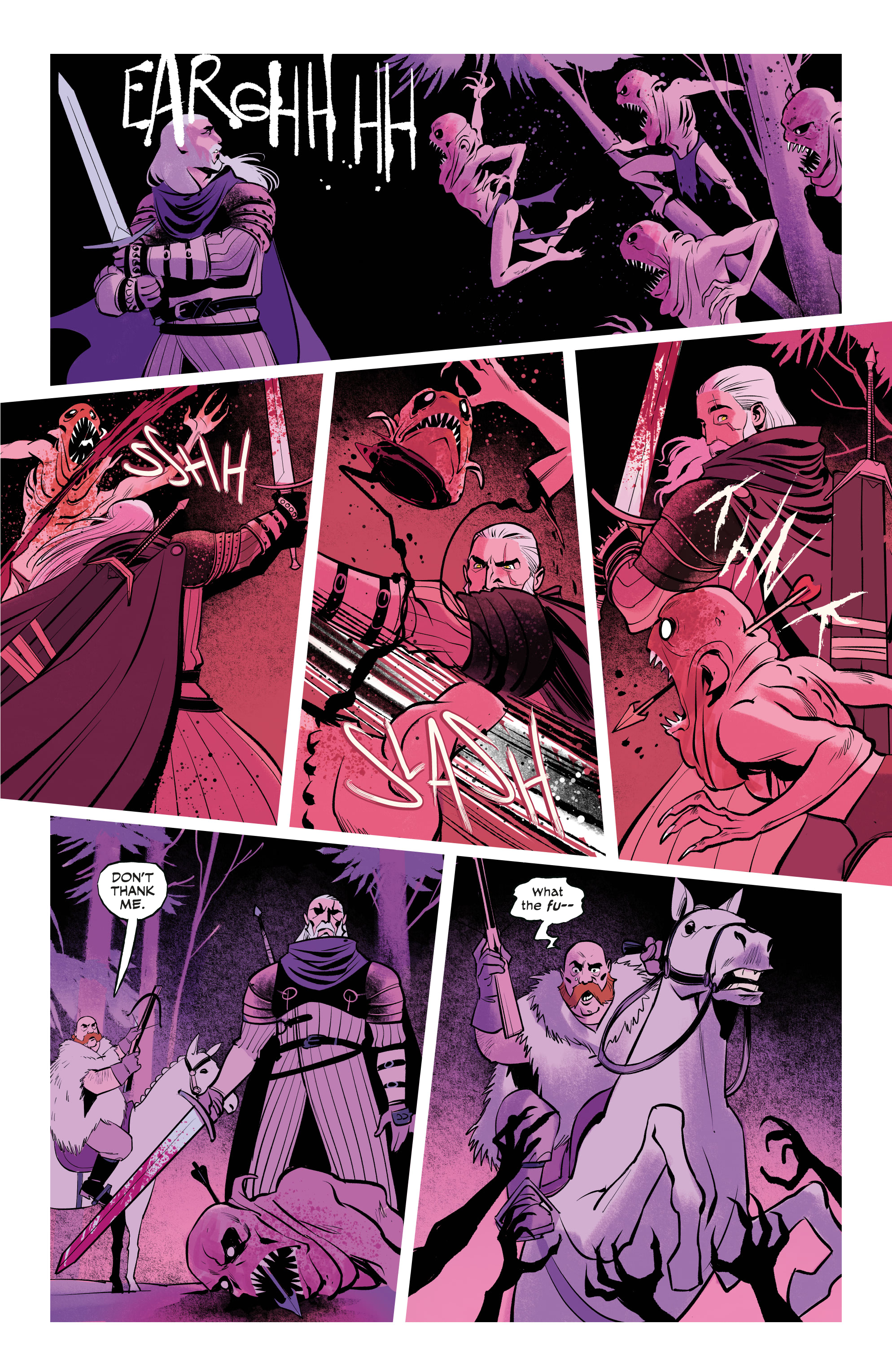 Read online The Witcher: The Ballad of Two Wolves comic -  Issue #3 - 9