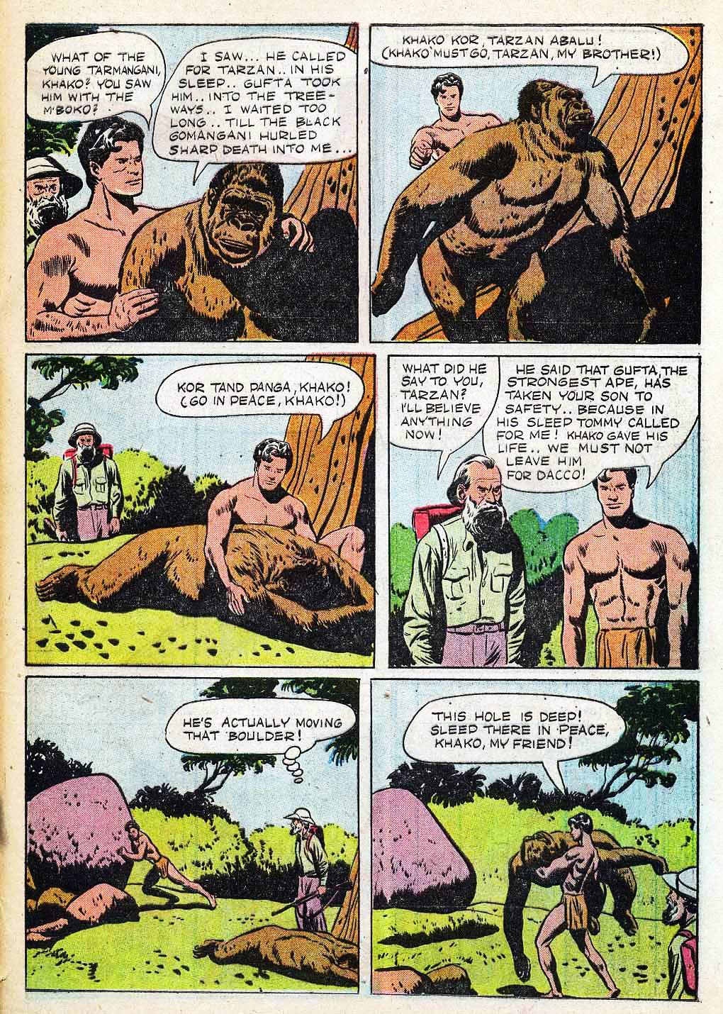 Read online Tarzan (1948) comic -  Issue #2 - 29