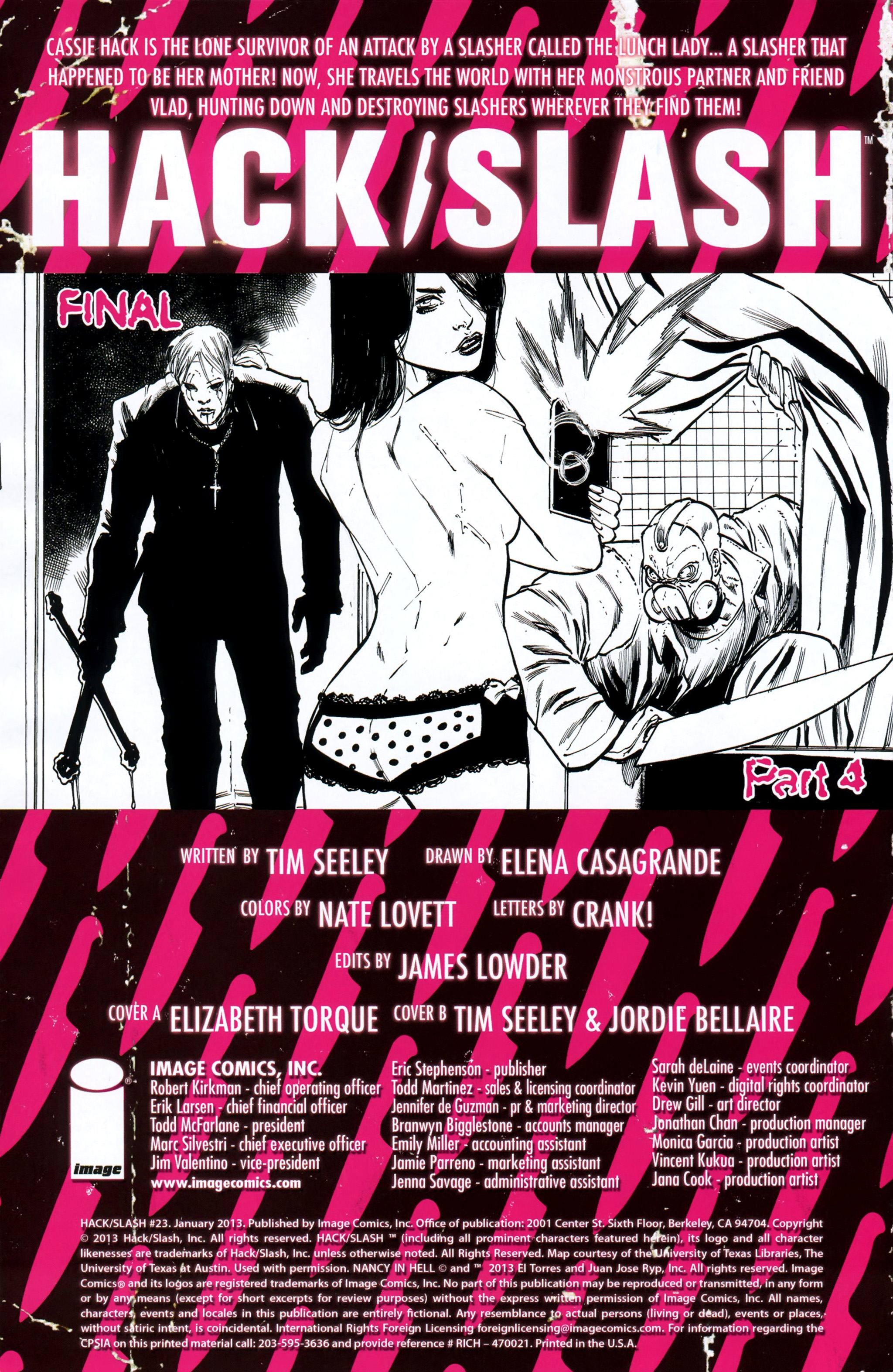 Read online Hack/Slash (2011) comic -  Issue #23 - 3