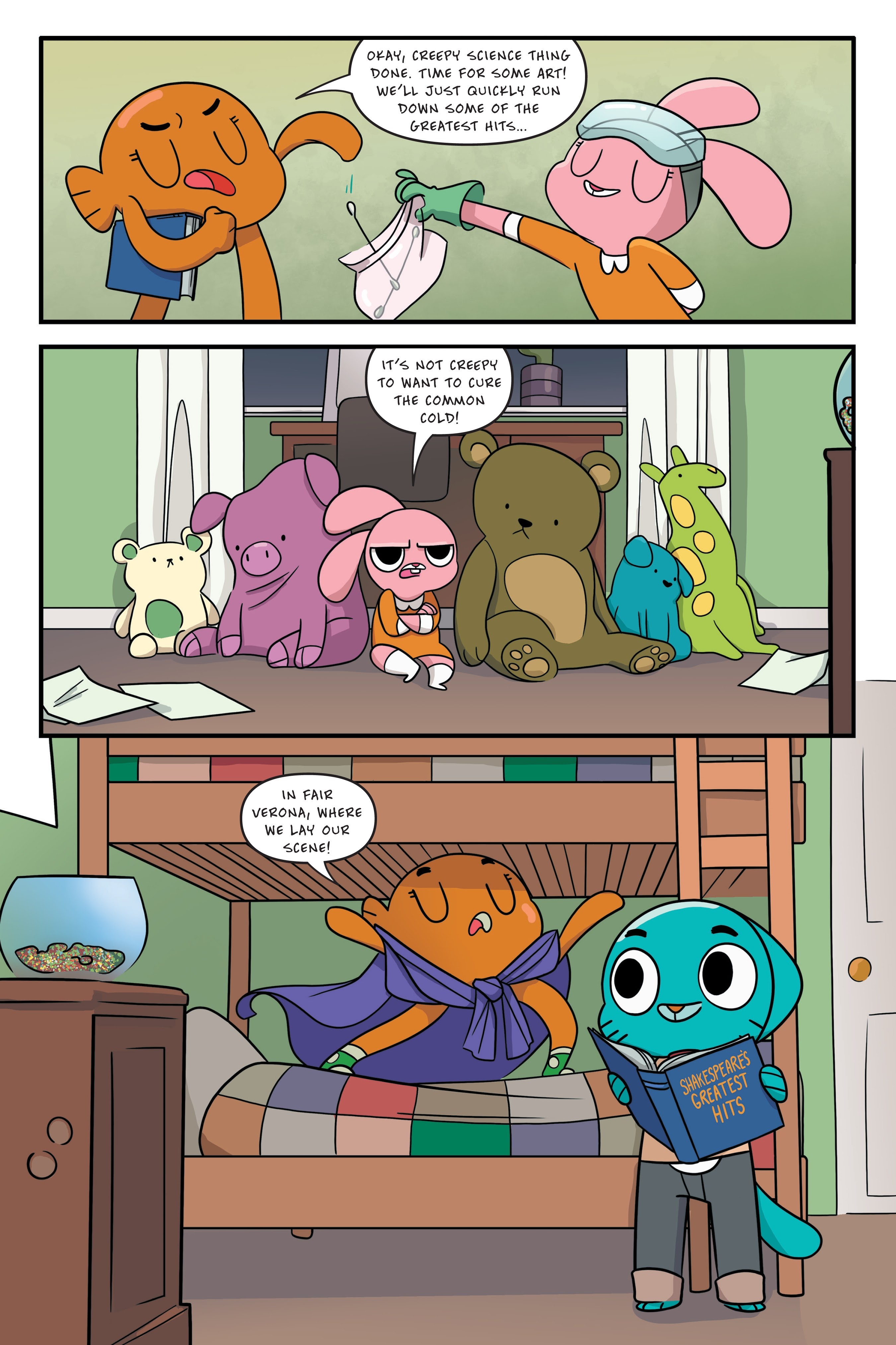 Read online The Amazing World of Gumball: Midsummer Nightmare comic -  Issue # TPB - 13