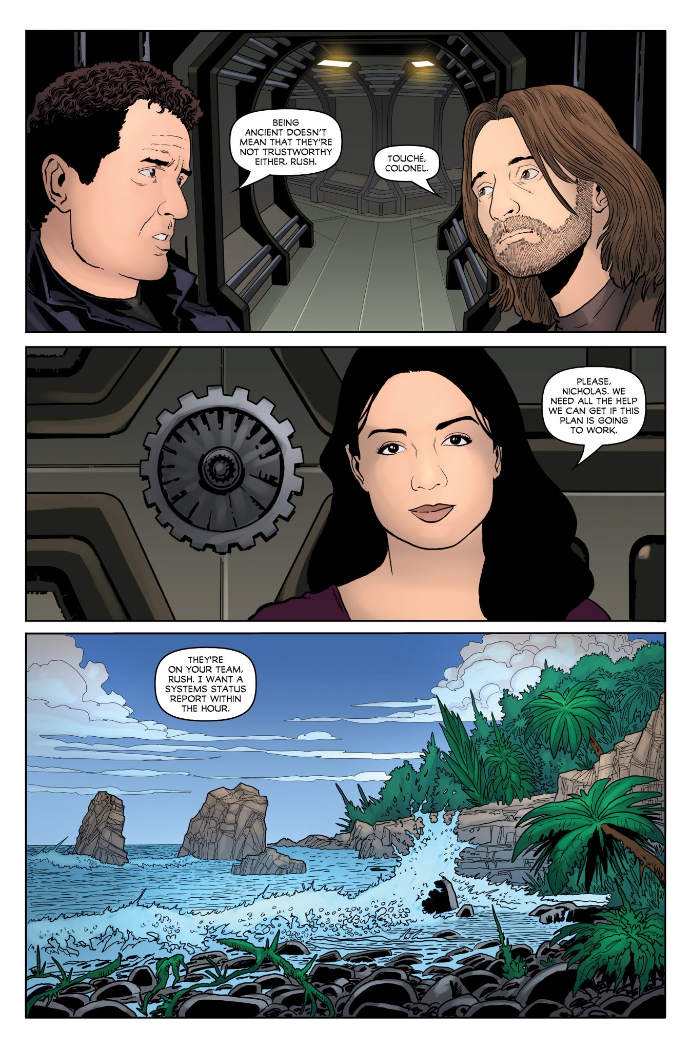 Read online Stargate Universe: Back To Destiny comic -  Issue #5 - 4