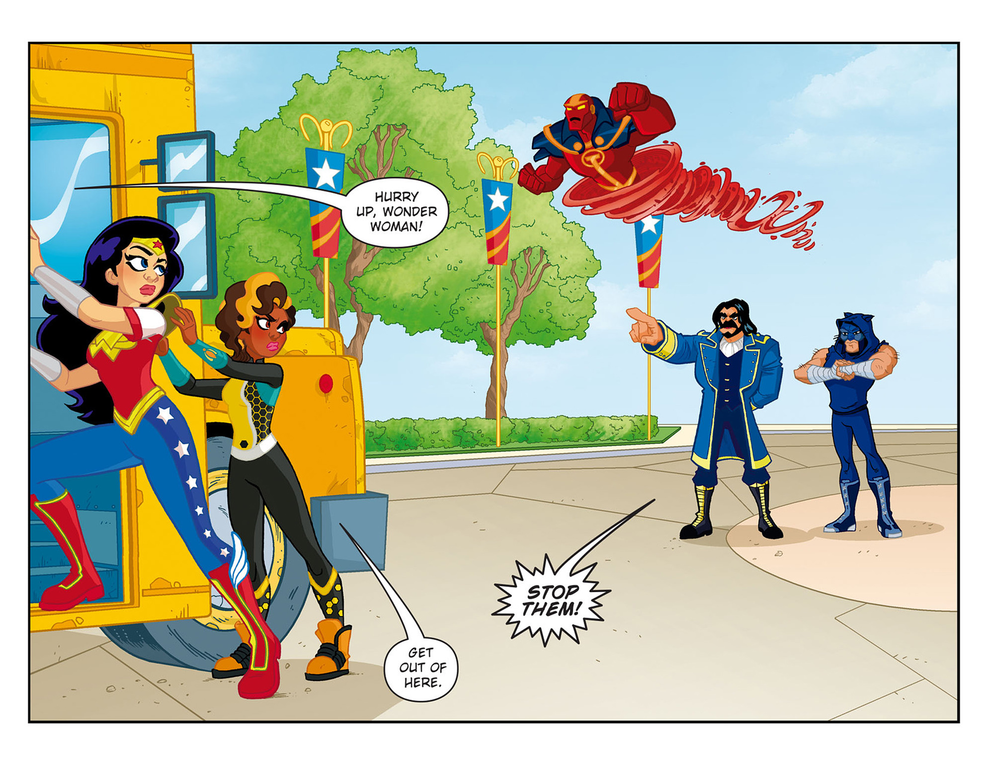 Read online DC Super Hero Girls: Past Times at Super Hero High comic -  Issue #10 - 20