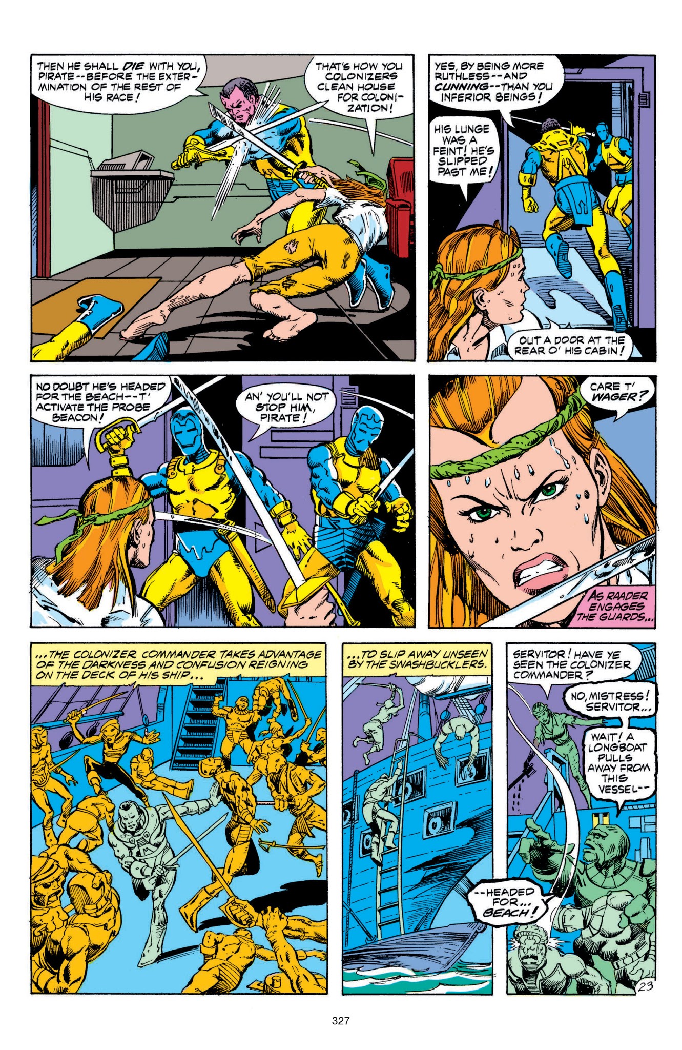 Read online Swords of the Swashbucklers comic -  Issue # TPB - 312