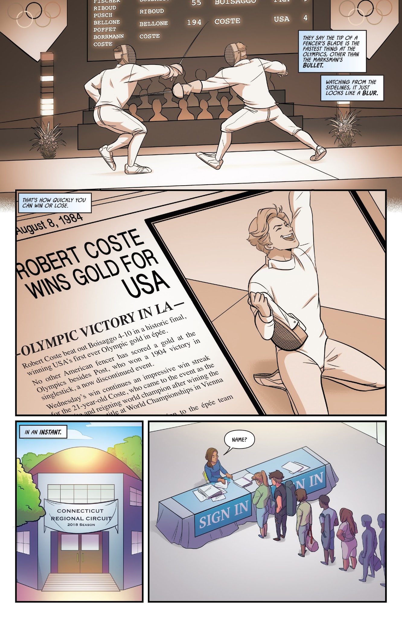 Read online Fence comic -  Issue #1 - 3