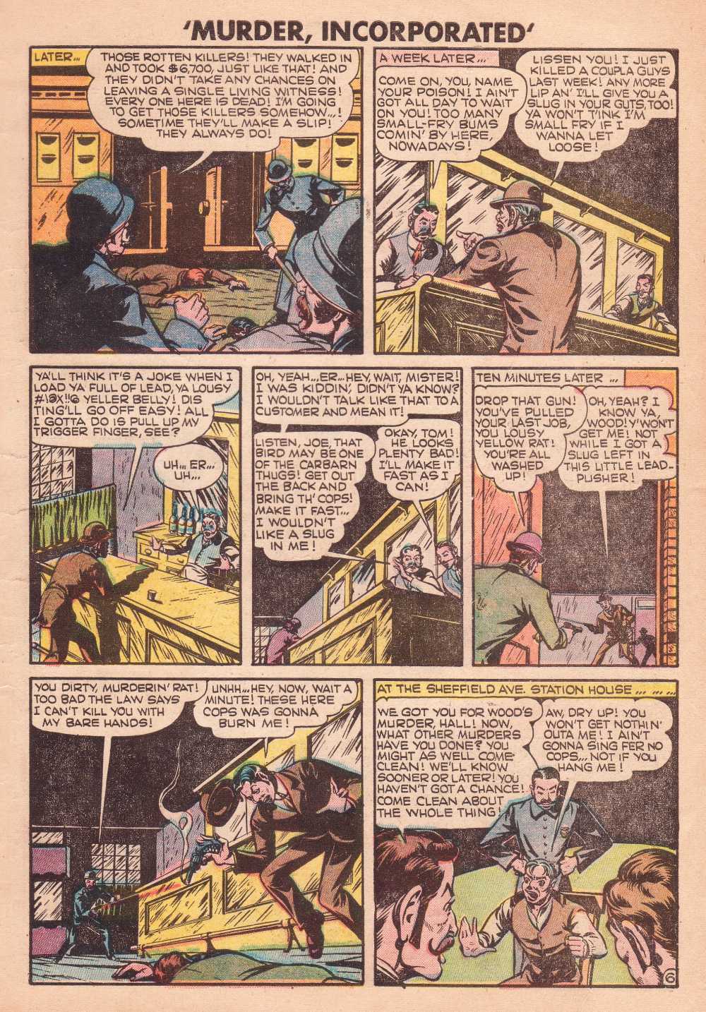 Read online Murder Incorporated (1948) comic -  Issue #8 - 7