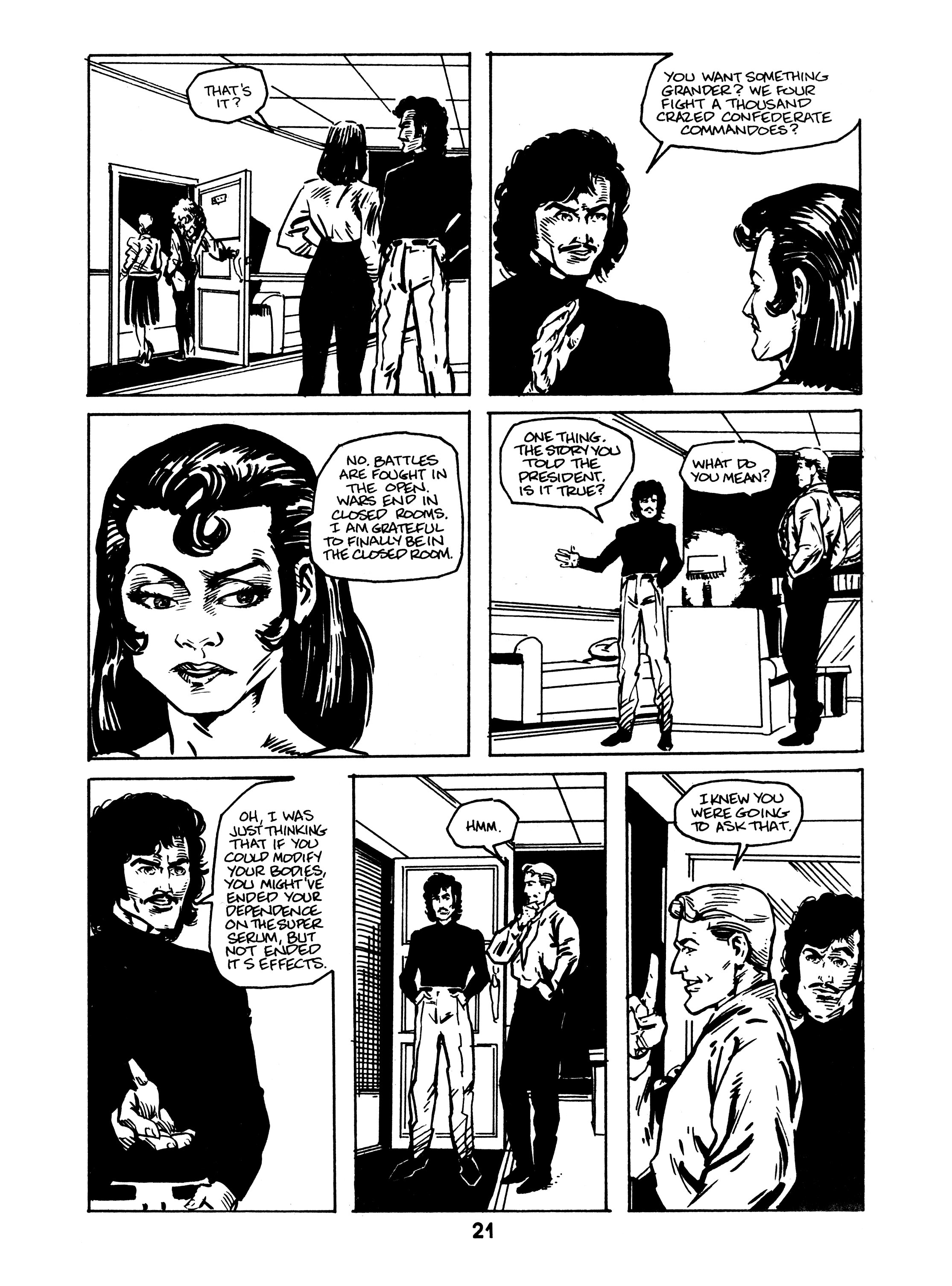 Read online Captain Confederacy (1986) comic -  Issue #12 - 23