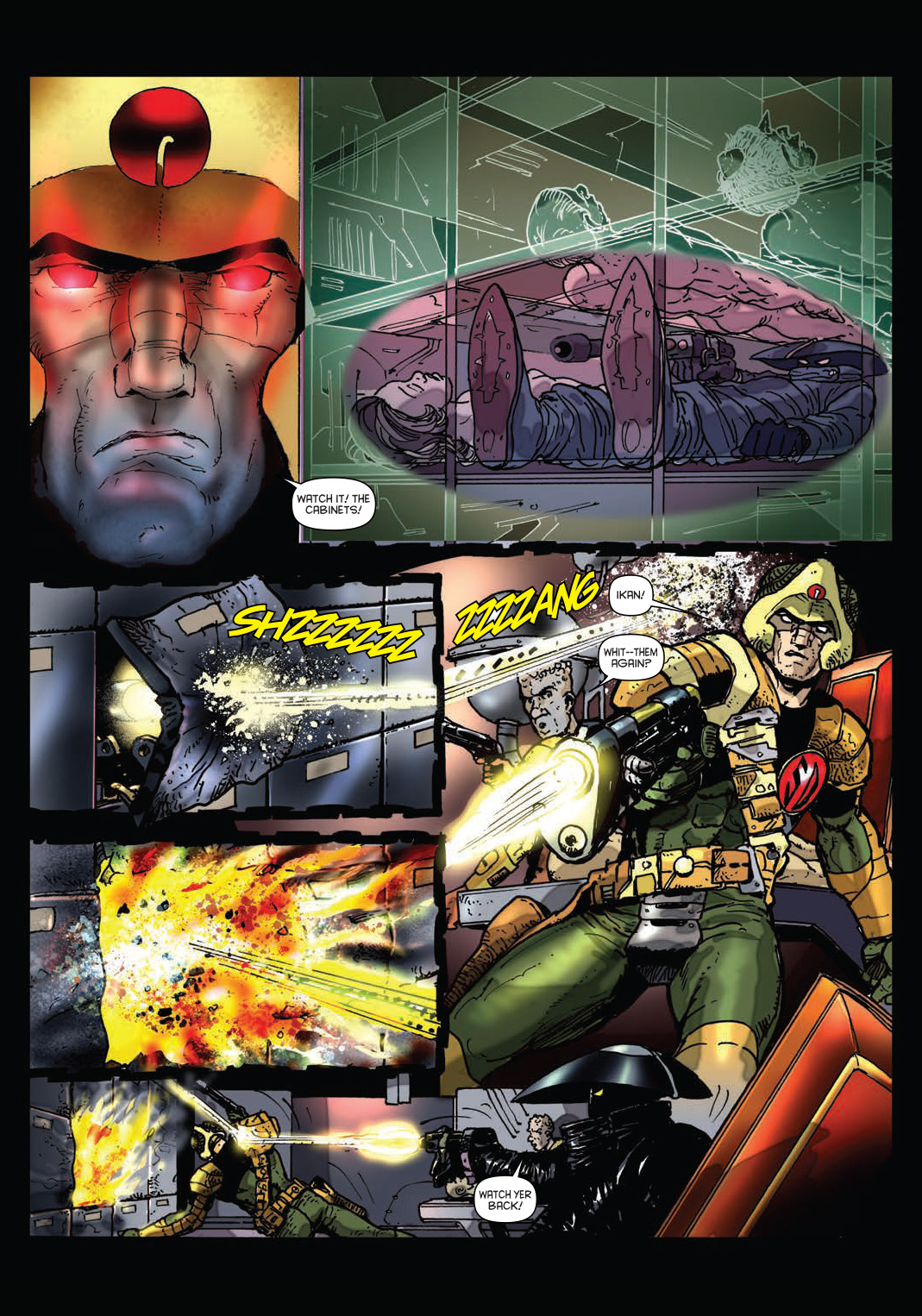 Read online Strontium Dog: The Life and Death of Johnny Alpha: The Project comic -  Issue # TPB - 105