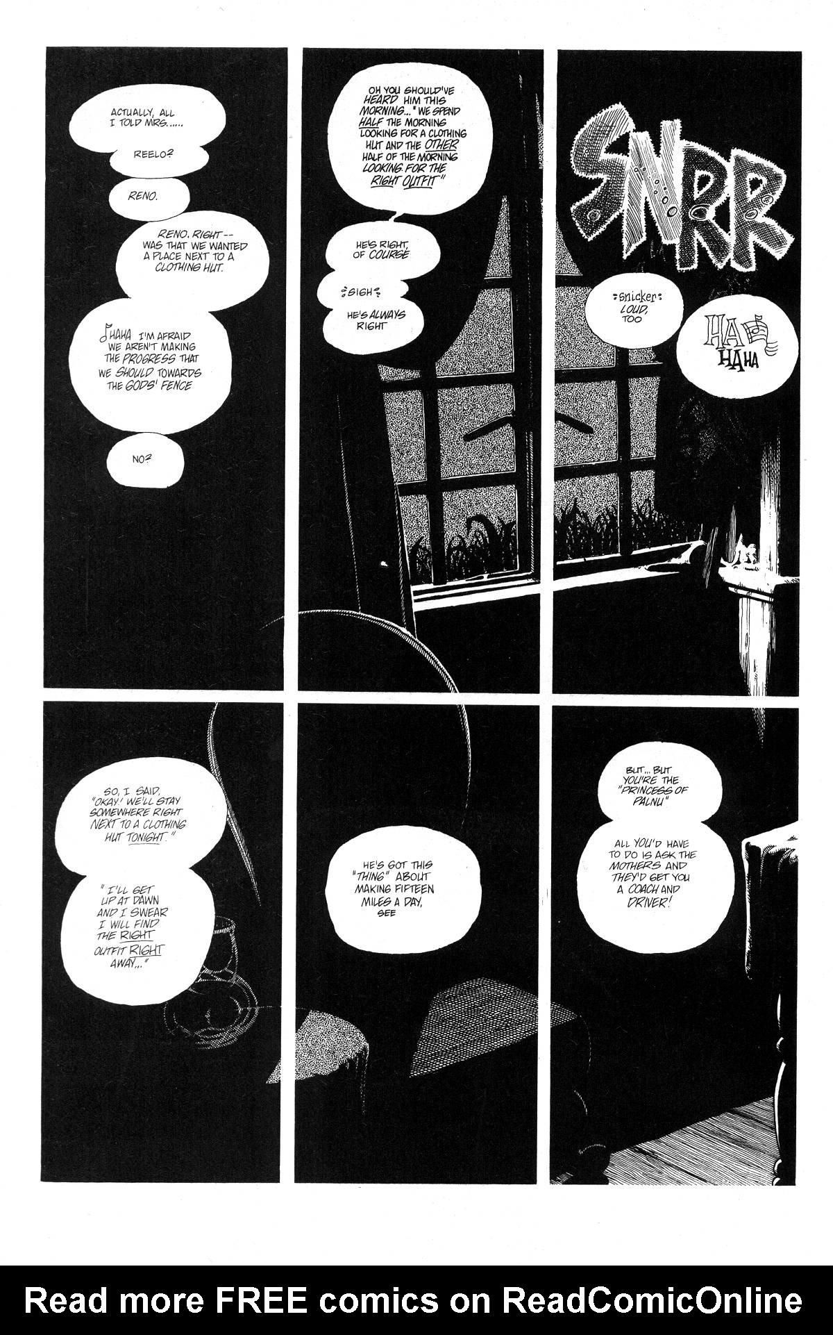 Read online Cerebus comic -  Issue #232 - 17