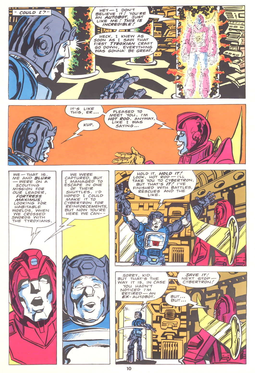 Read online The Transformers (UK) comic -  Issue #132 - 9