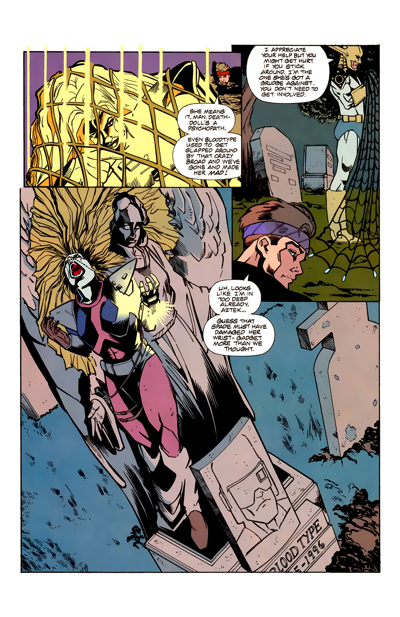 Read online Aztek: The Ultimate Man comic -  Issue #3 - 21