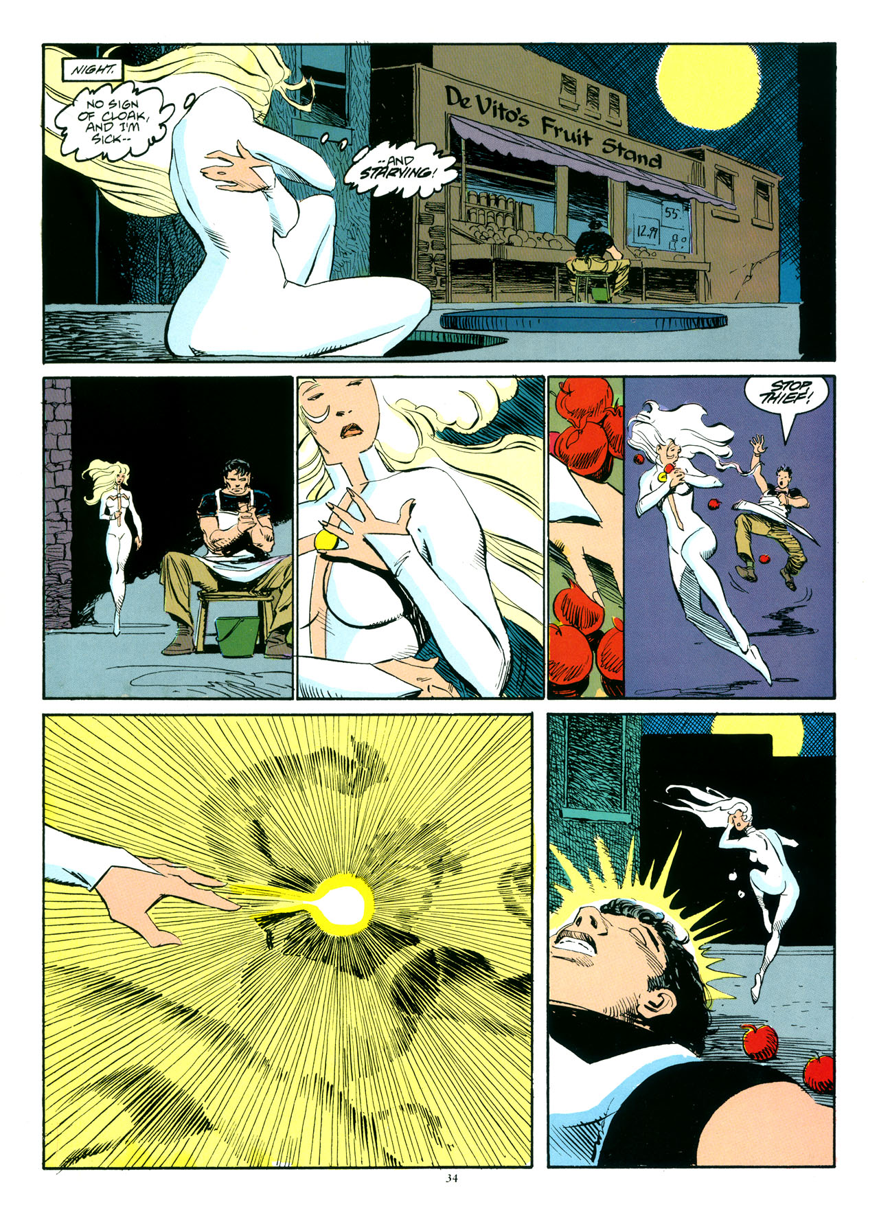 Read online Marvel Graphic Novel comic -  Issue #35 - Cloak & Dagger - Predator and Prey - 38