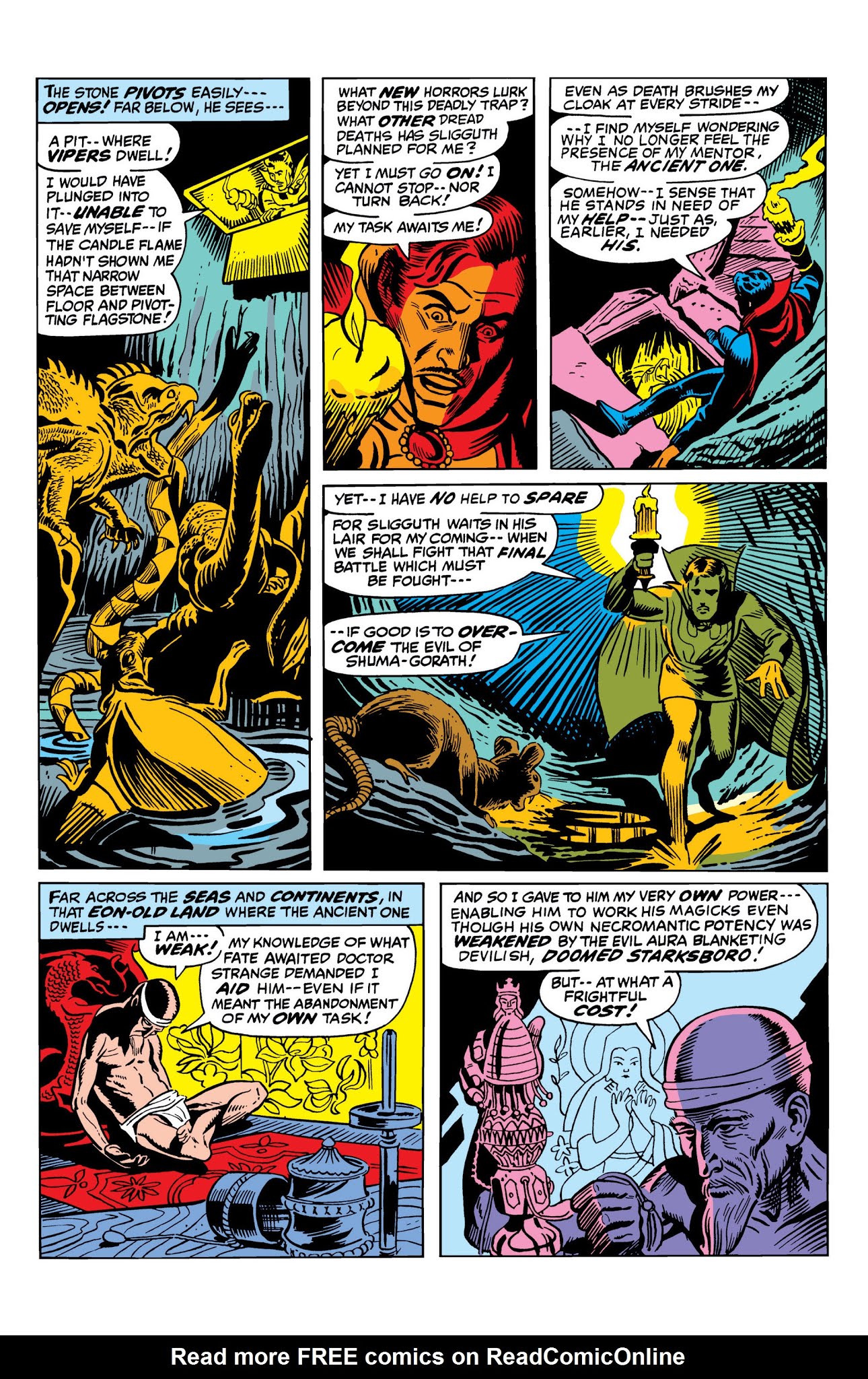 Read online Marvel Masterworks: Doctor Strange comic -  Issue # TPB 4 (Part 2) - 94