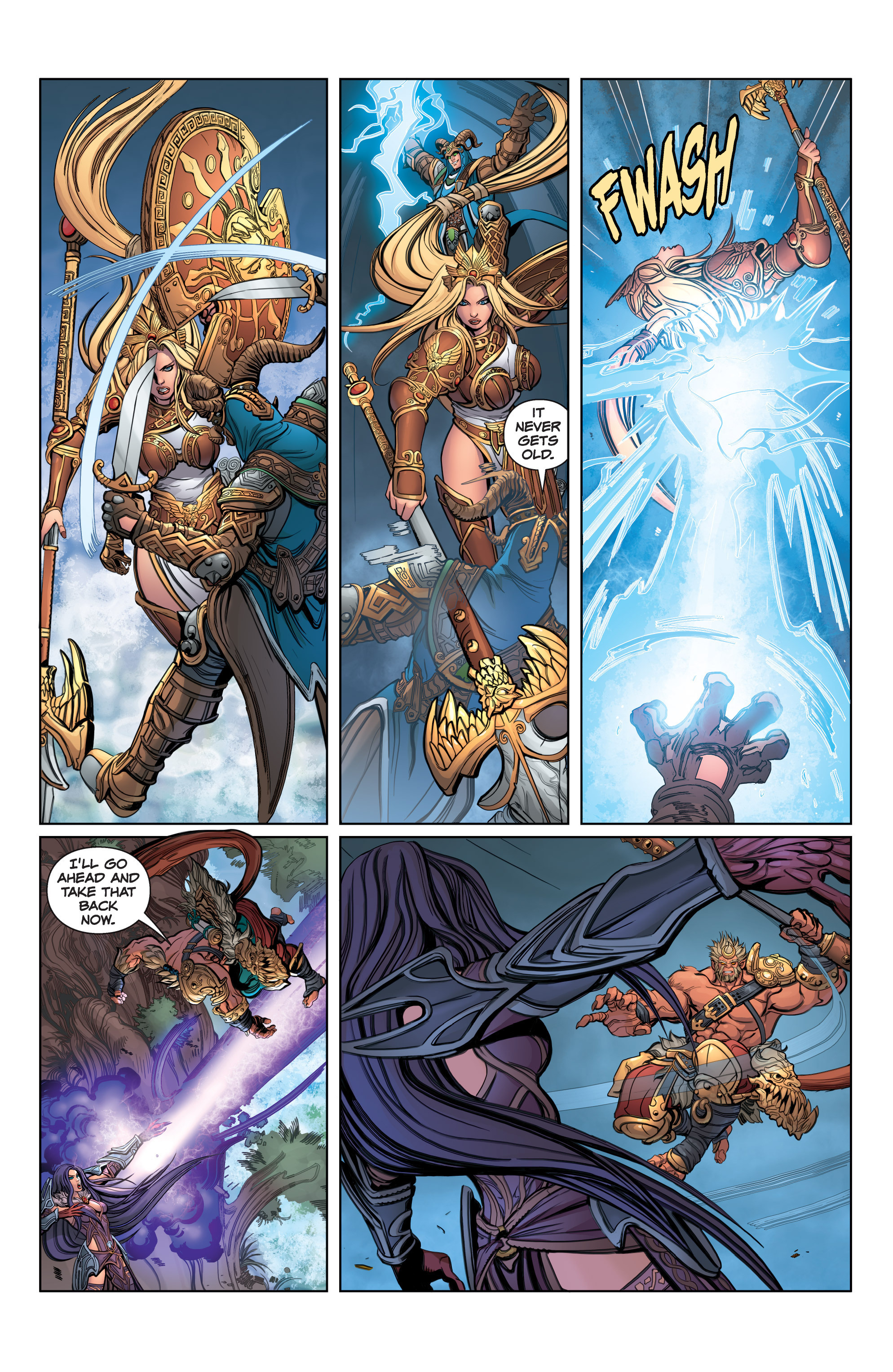 Read online SMITE: The Pantheon War comic -  Issue #3 - 14
