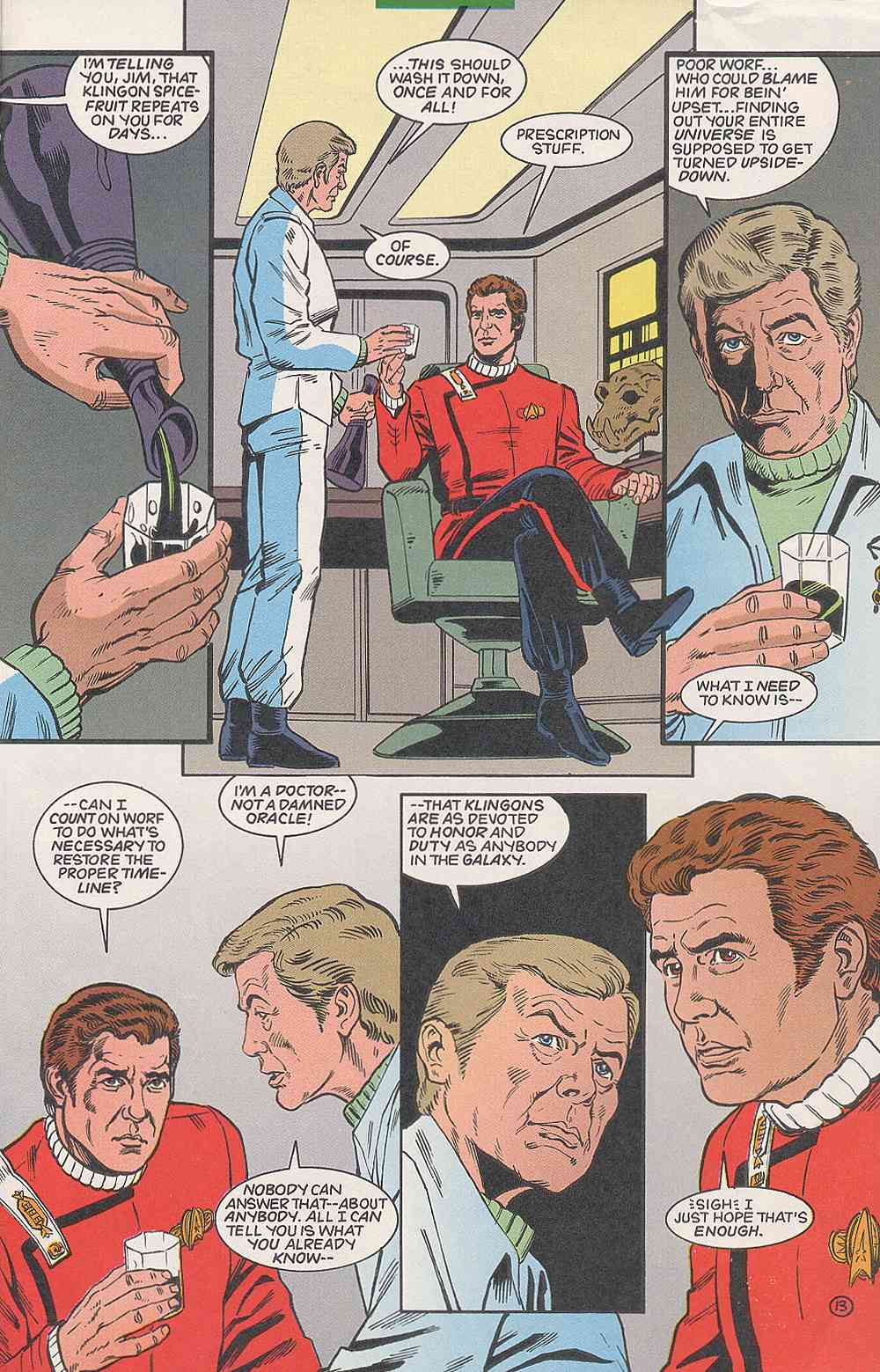 Read online Star Trek (1989) comic -  Issue #54 - 14