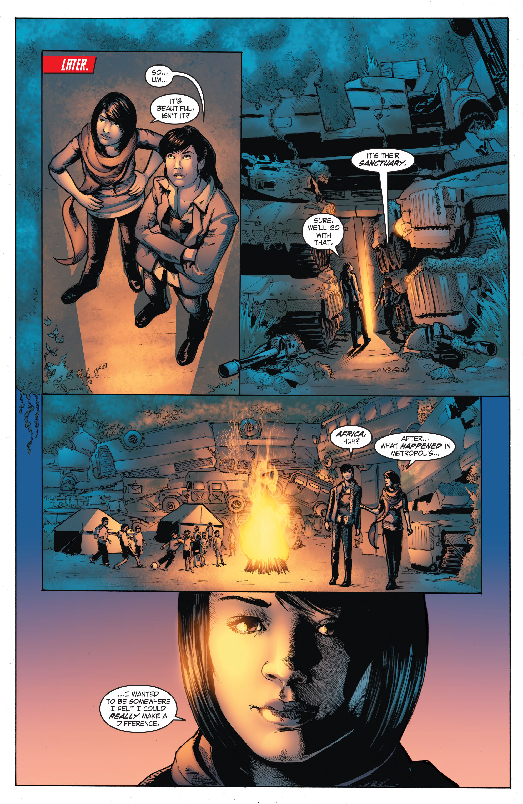 Read online Smallville Season 11 [II] comic -  Issue # TPB 4 - 117