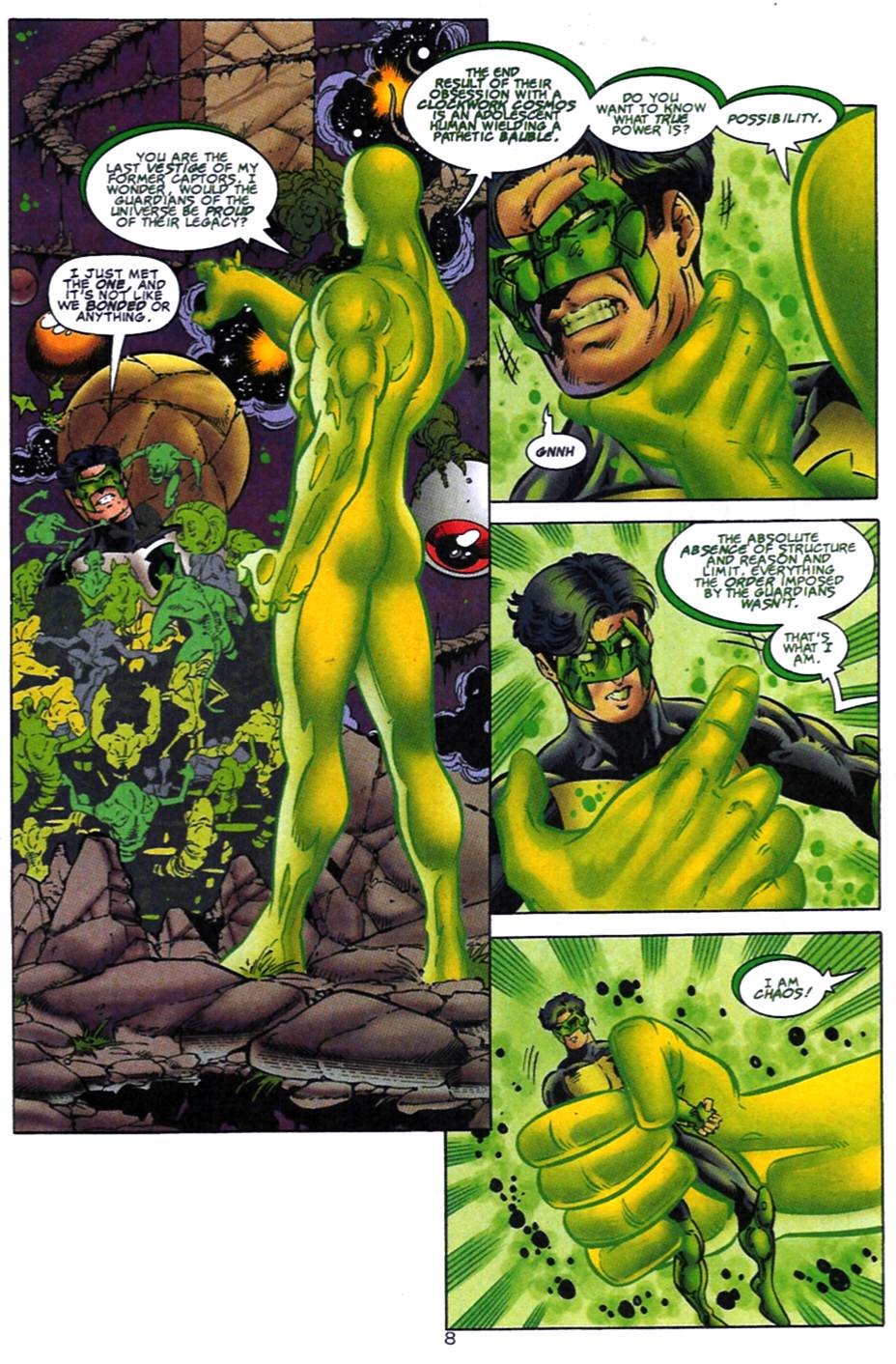 Read online Green Lantern/Sentinel: Heart of Darkness comic -  Issue #3 - 9