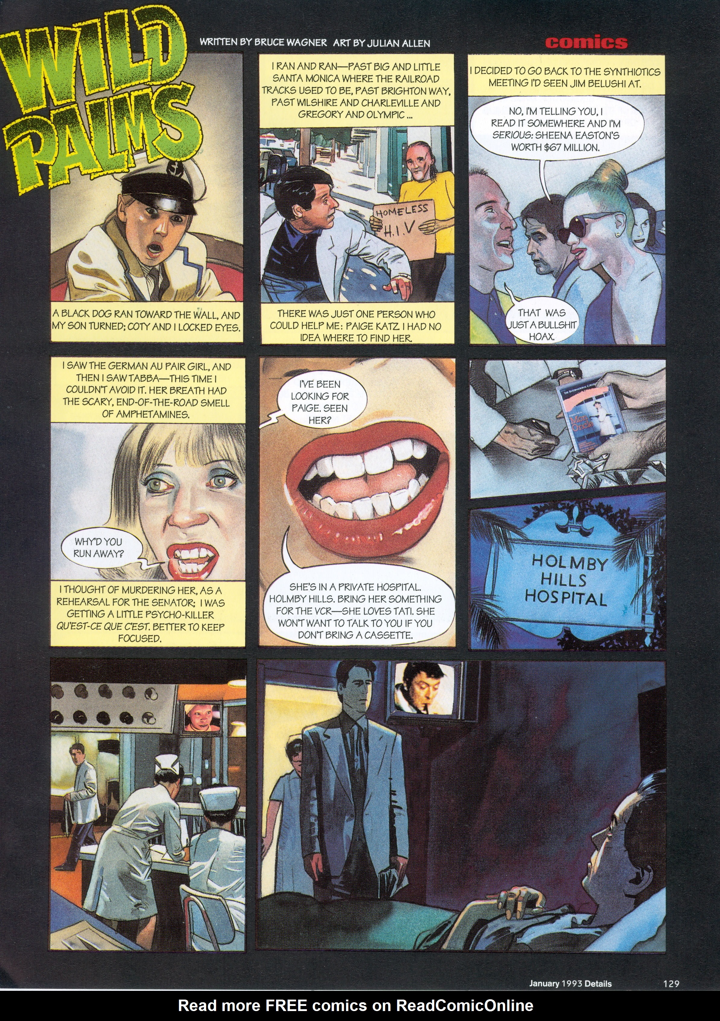 Read online Wild Palms comic -  Issue # TPB - 63