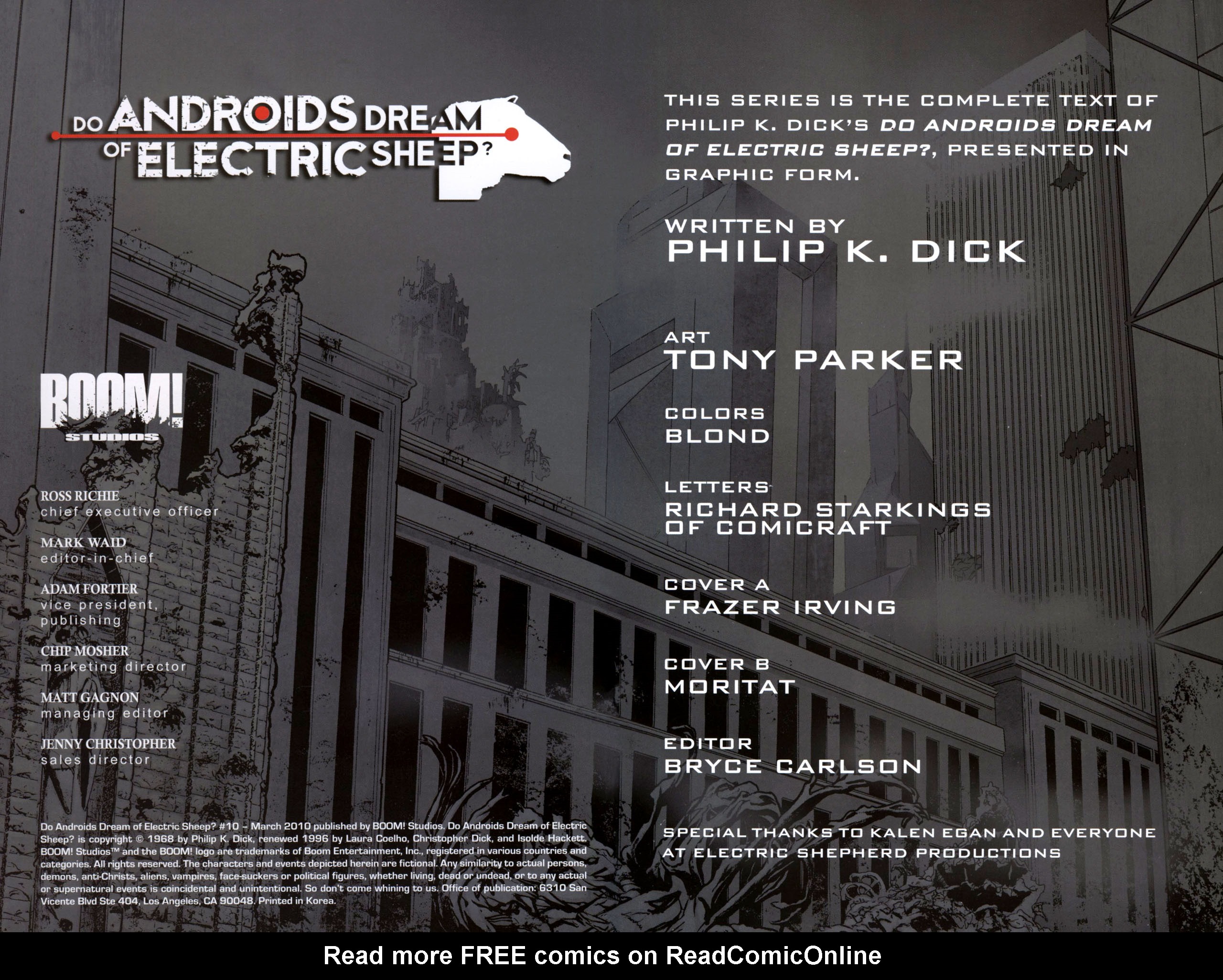 Read online Do Androids Dream of Electric Sheep? comic -  Issue #10 - 2