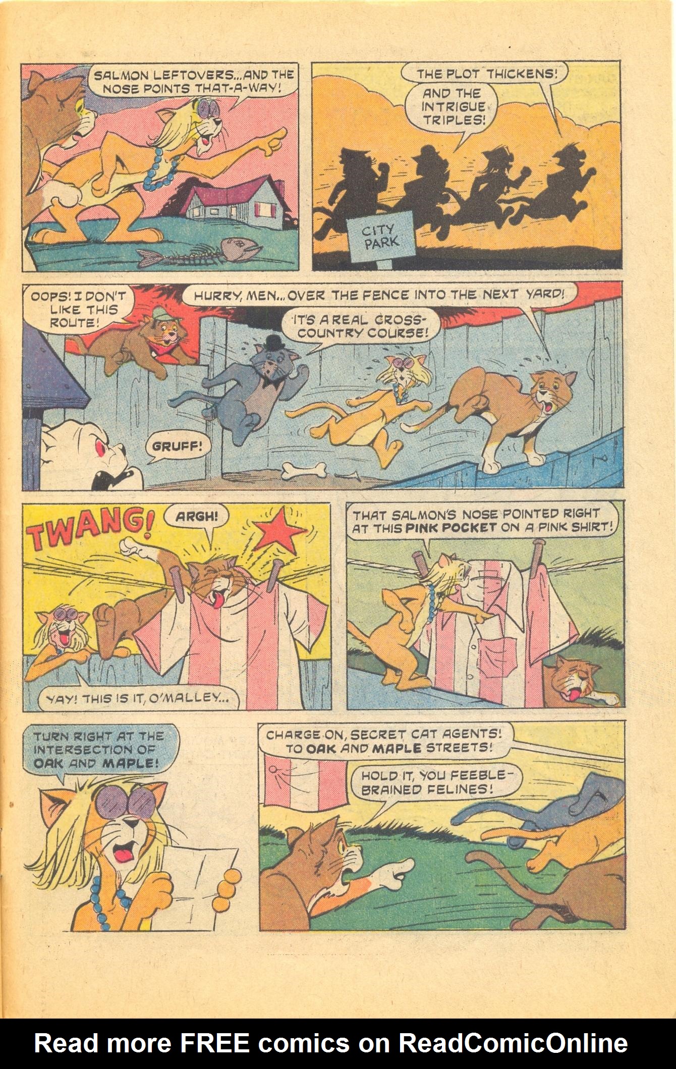 Read online O'Malley and the Alley Cats comic -  Issue #5 - 47