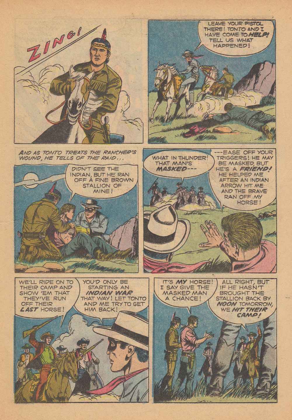 Read online The Lone Ranger (1948) comic -  Issue #121 - 23