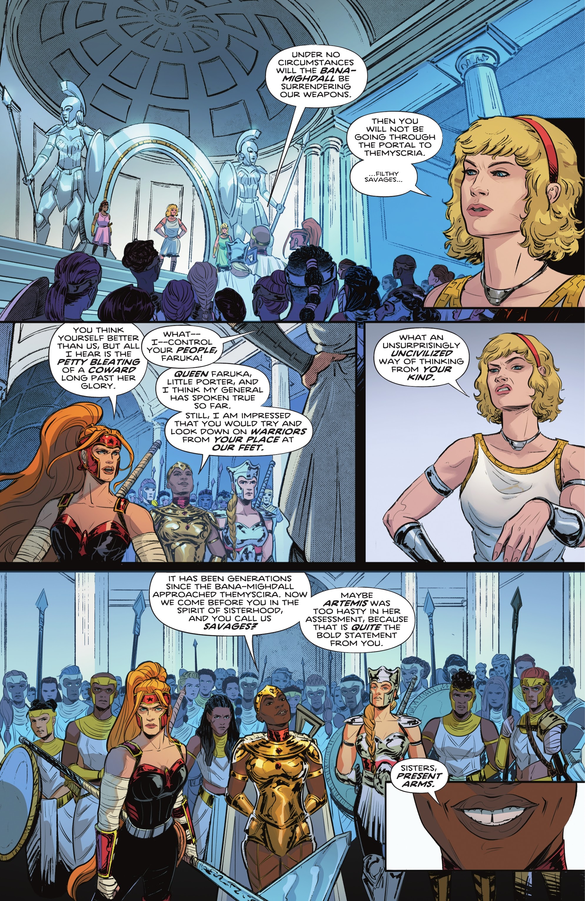 Read online Trial of the Amazons comic -  Issue #1 - 7