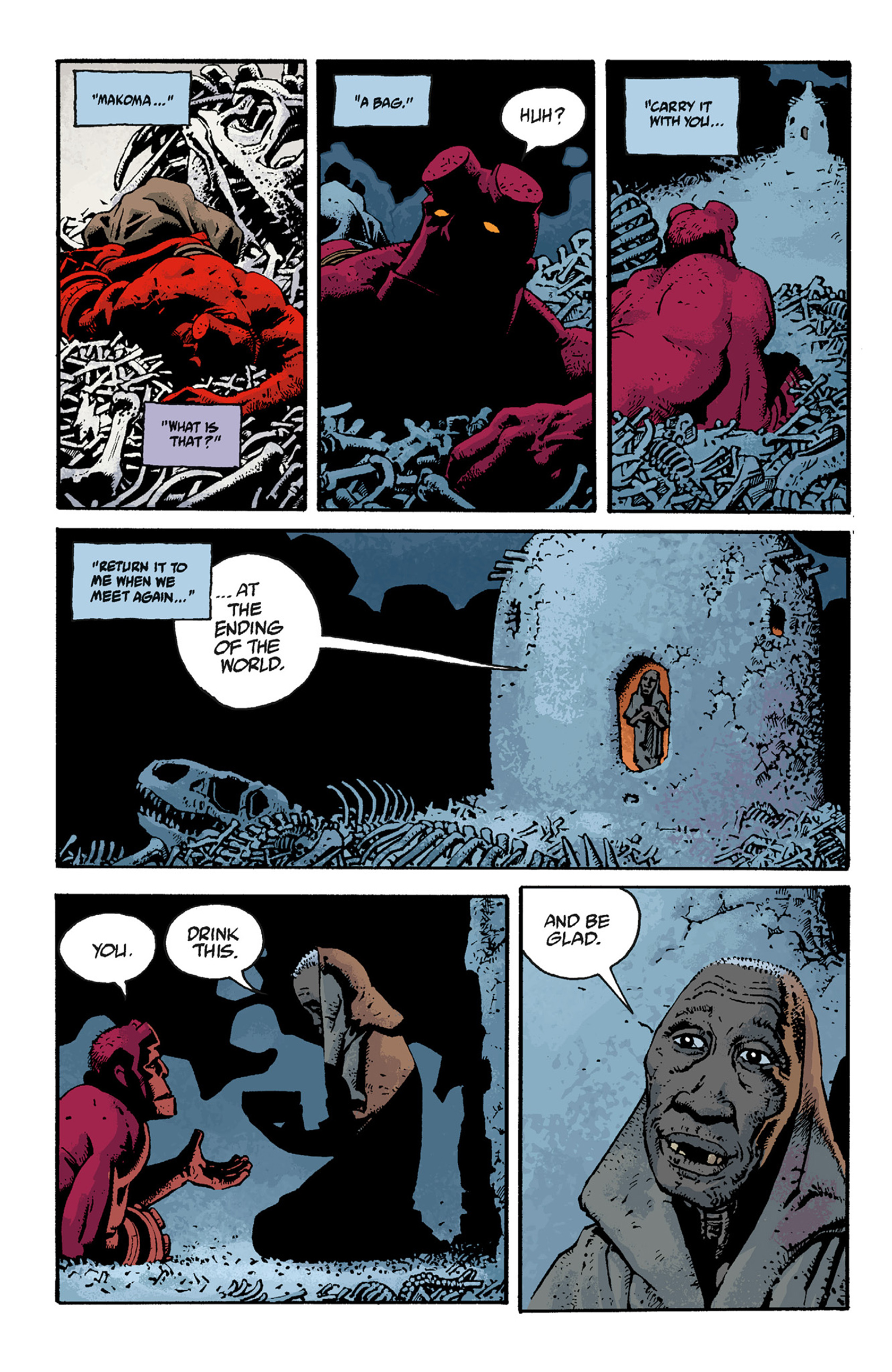 Read online Hellboy: The Troll Witch and Others comic -  Issue # TPB - 116