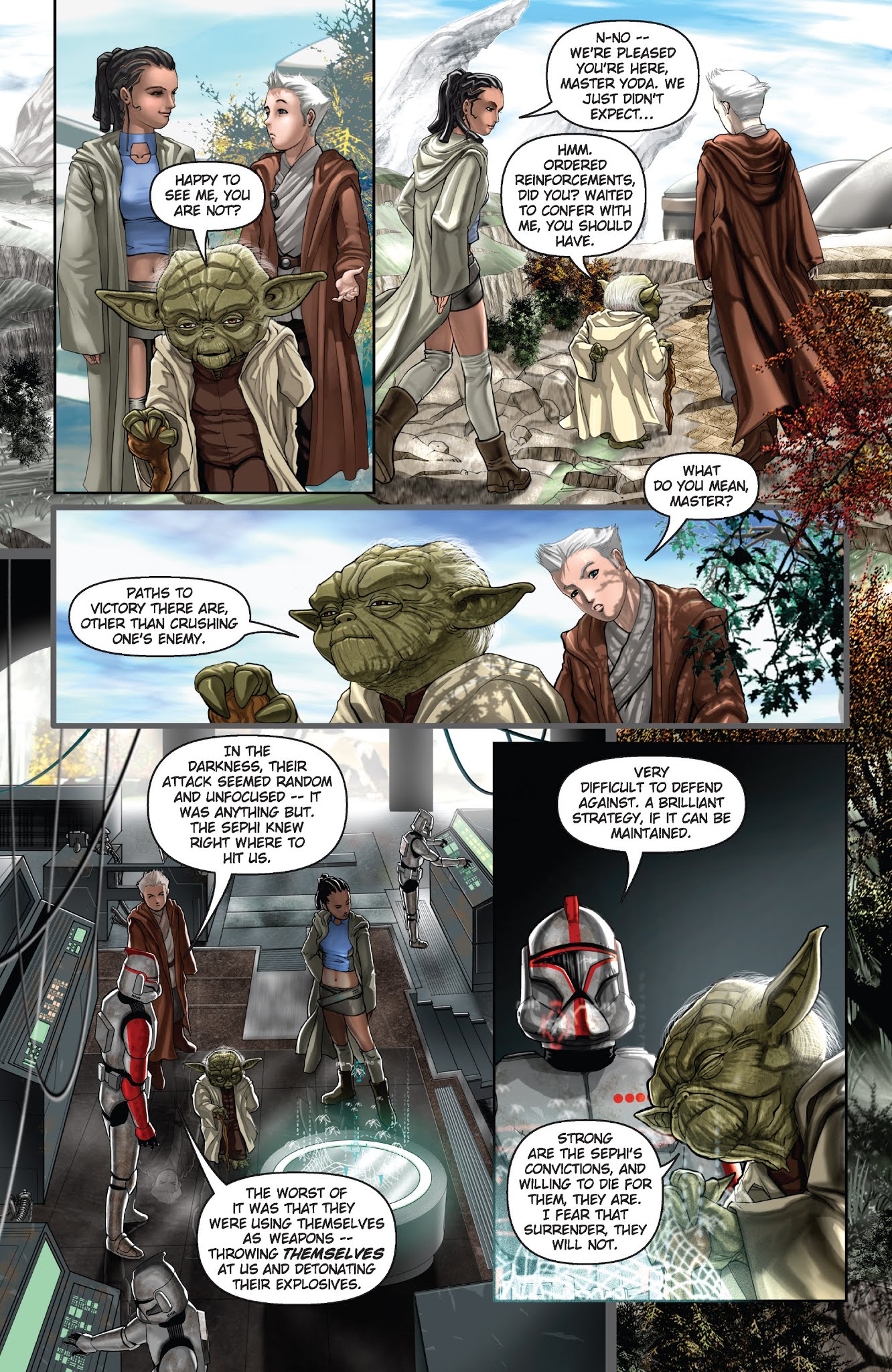 Read online Star Wars: Jedi comic -  Issue # Issue Yoda - 11