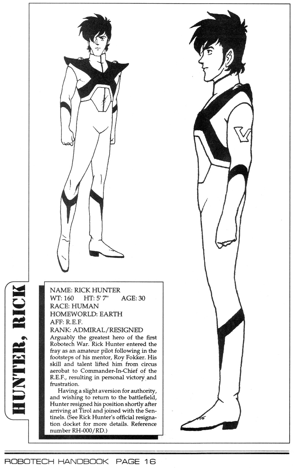 Read online Robotech II: The Sentinels comic -  Issue # _Handbook 1 - 18
