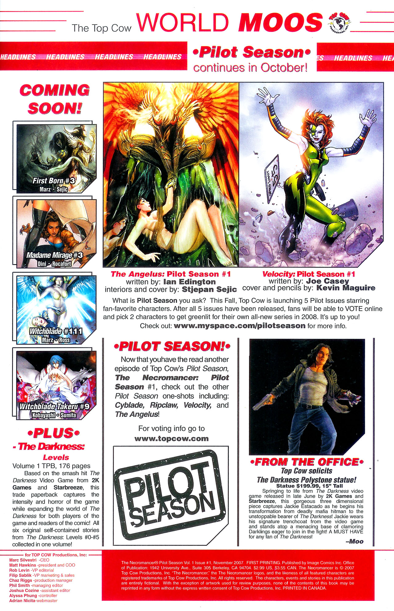 Read online Pilot Season 2007 comic -  Issue # Issue The Necromancer - 24
