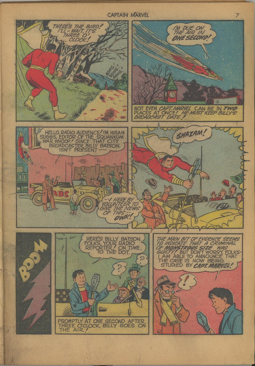 Read online Captain Marvel Adventures comic -  Issue #8 - 7