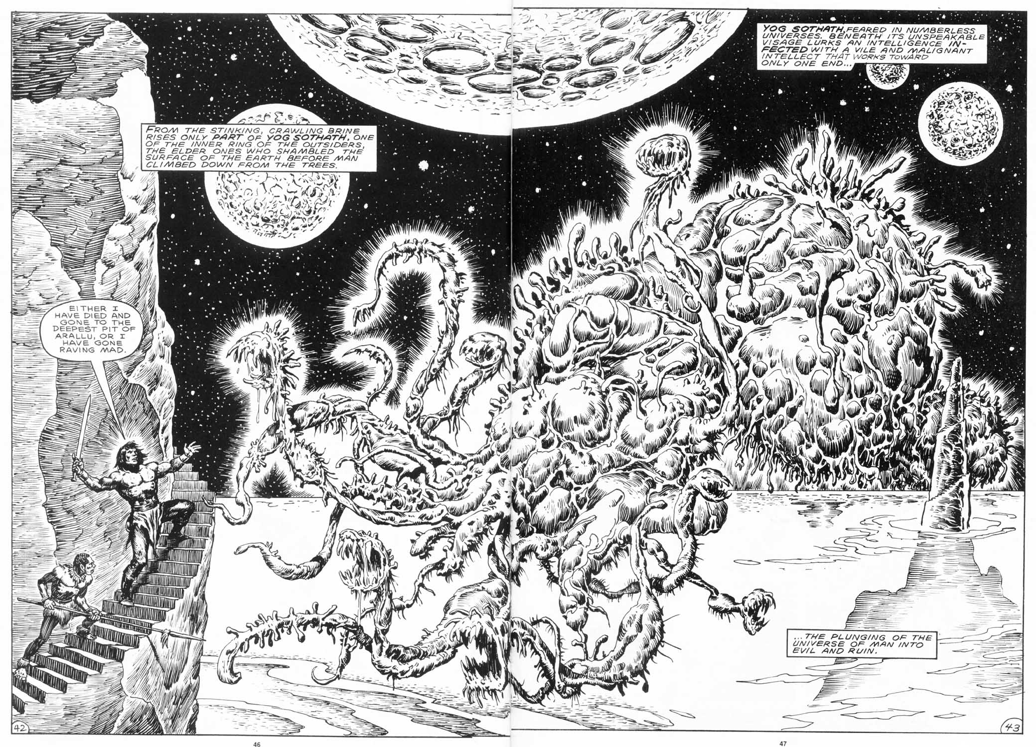 Read online The Savage Sword Of Conan comic -  Issue #152 - 48