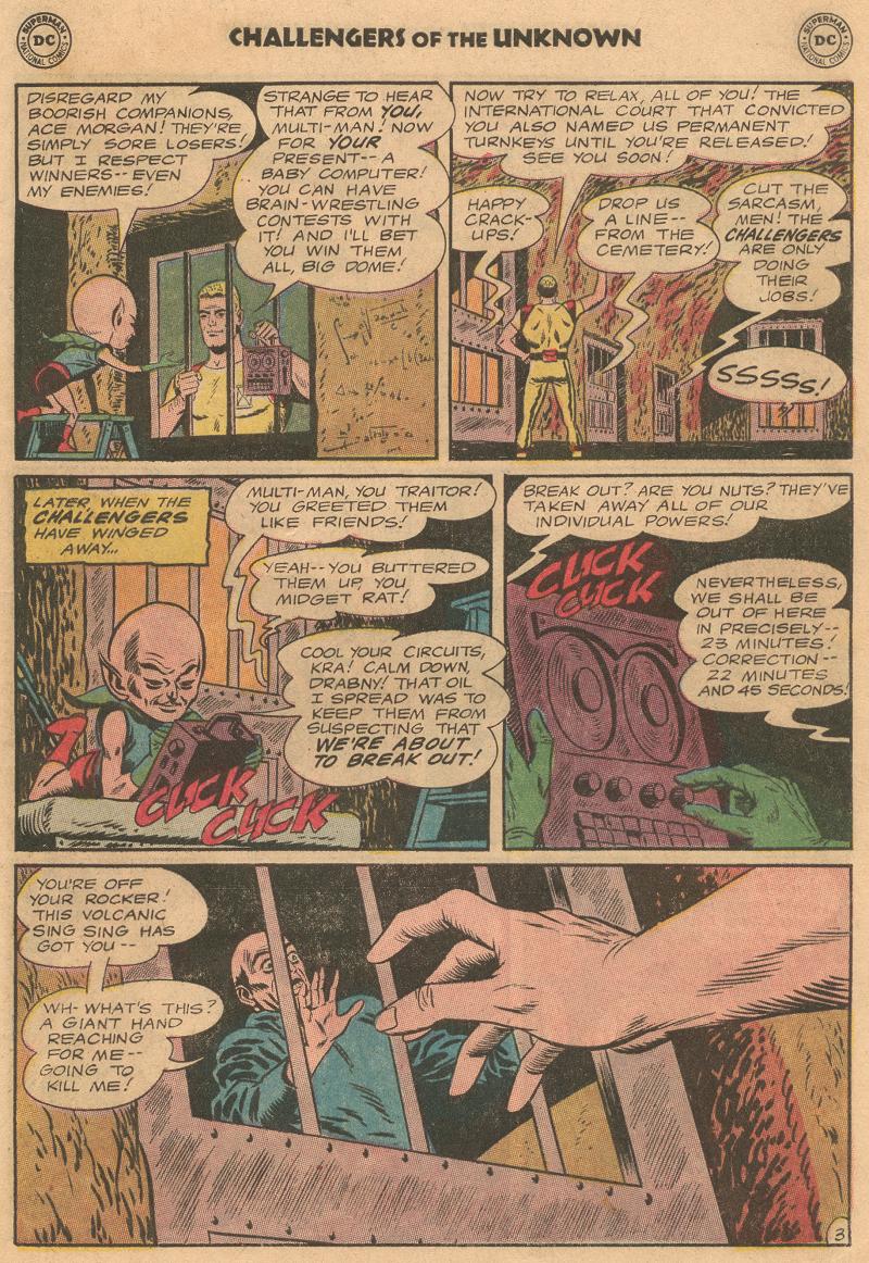 Read online Challengers of the Unknown (1958) comic -  Issue #45 - 5