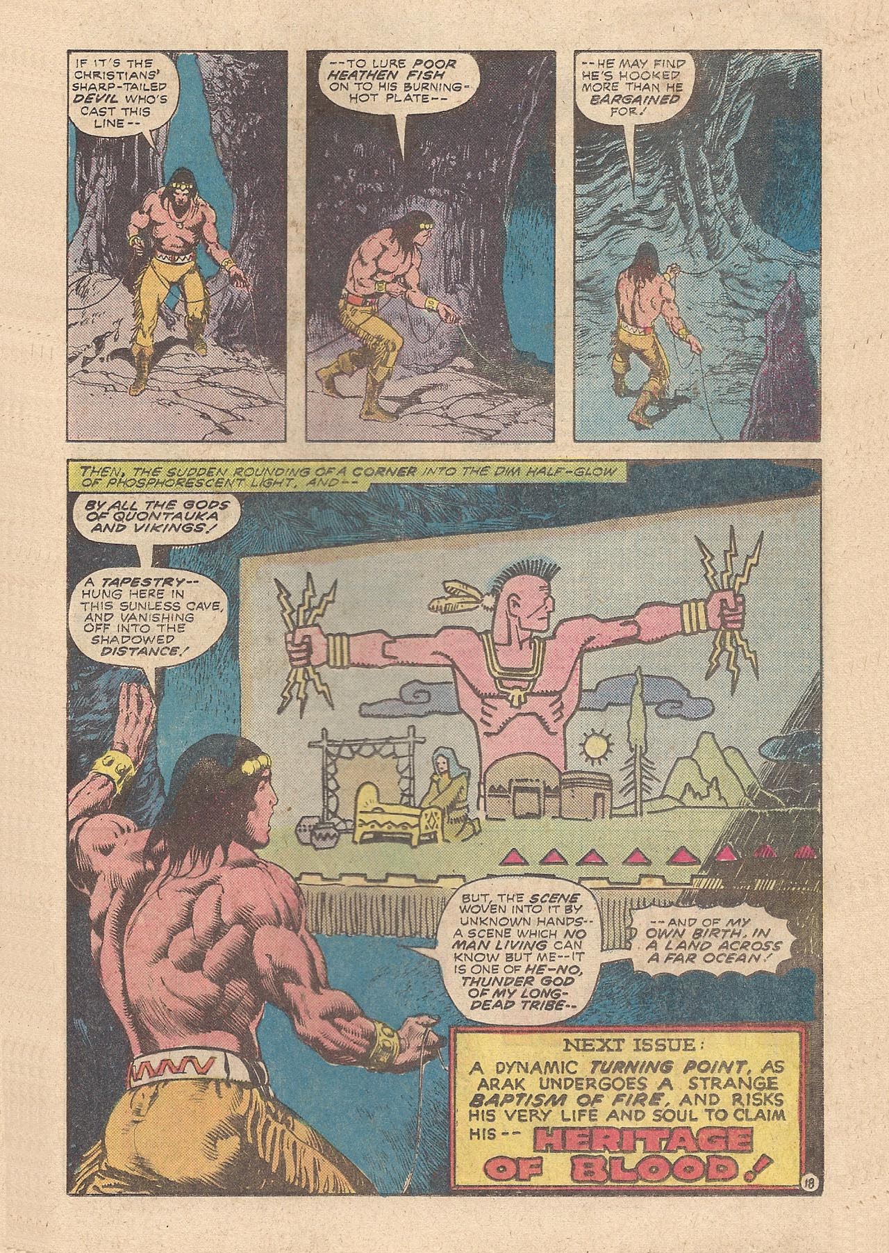 Read online Arak Son of Thunder comic -  Issue #13 - 25