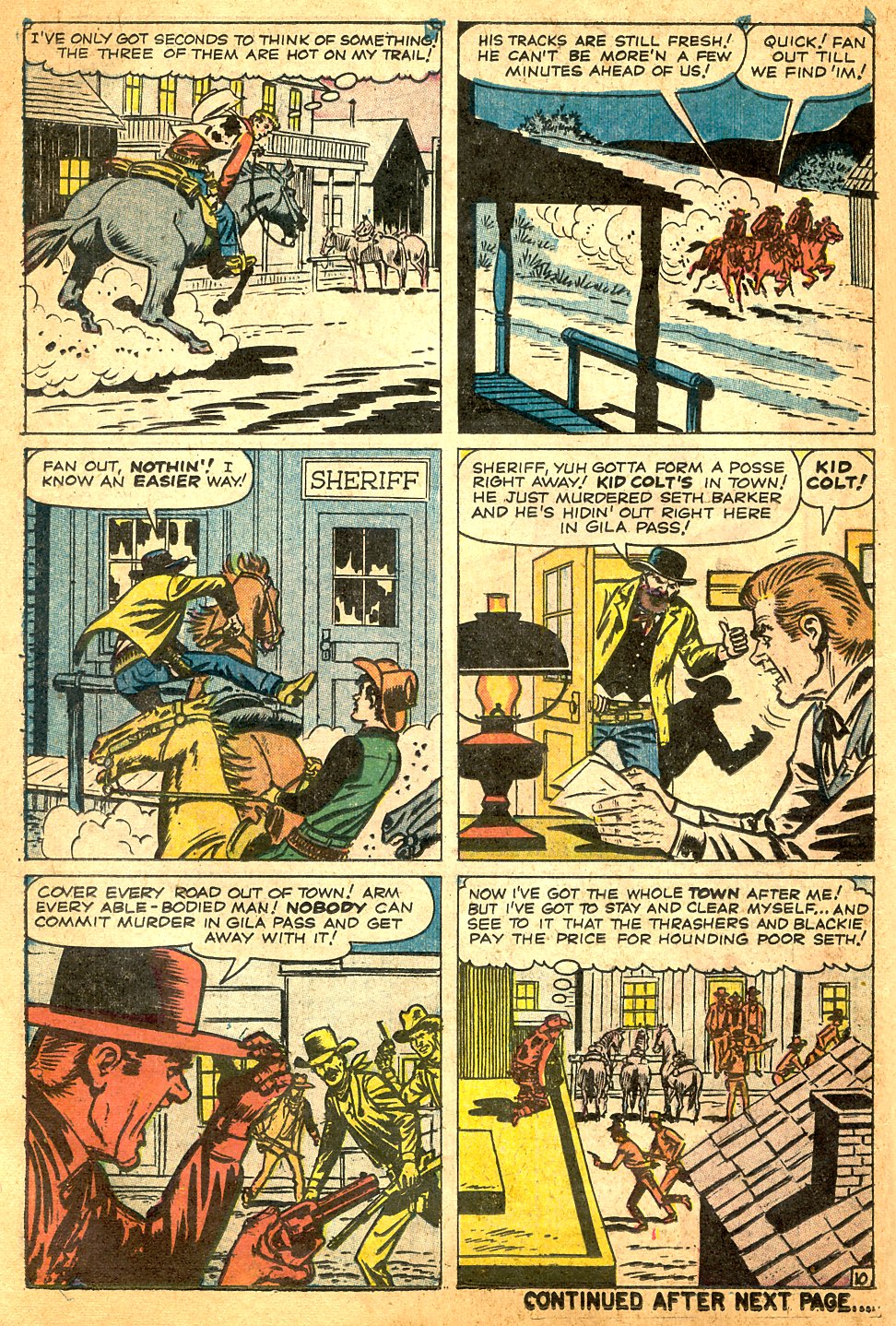 Read online Kid Colt Outlaw comic -  Issue #99 - 14