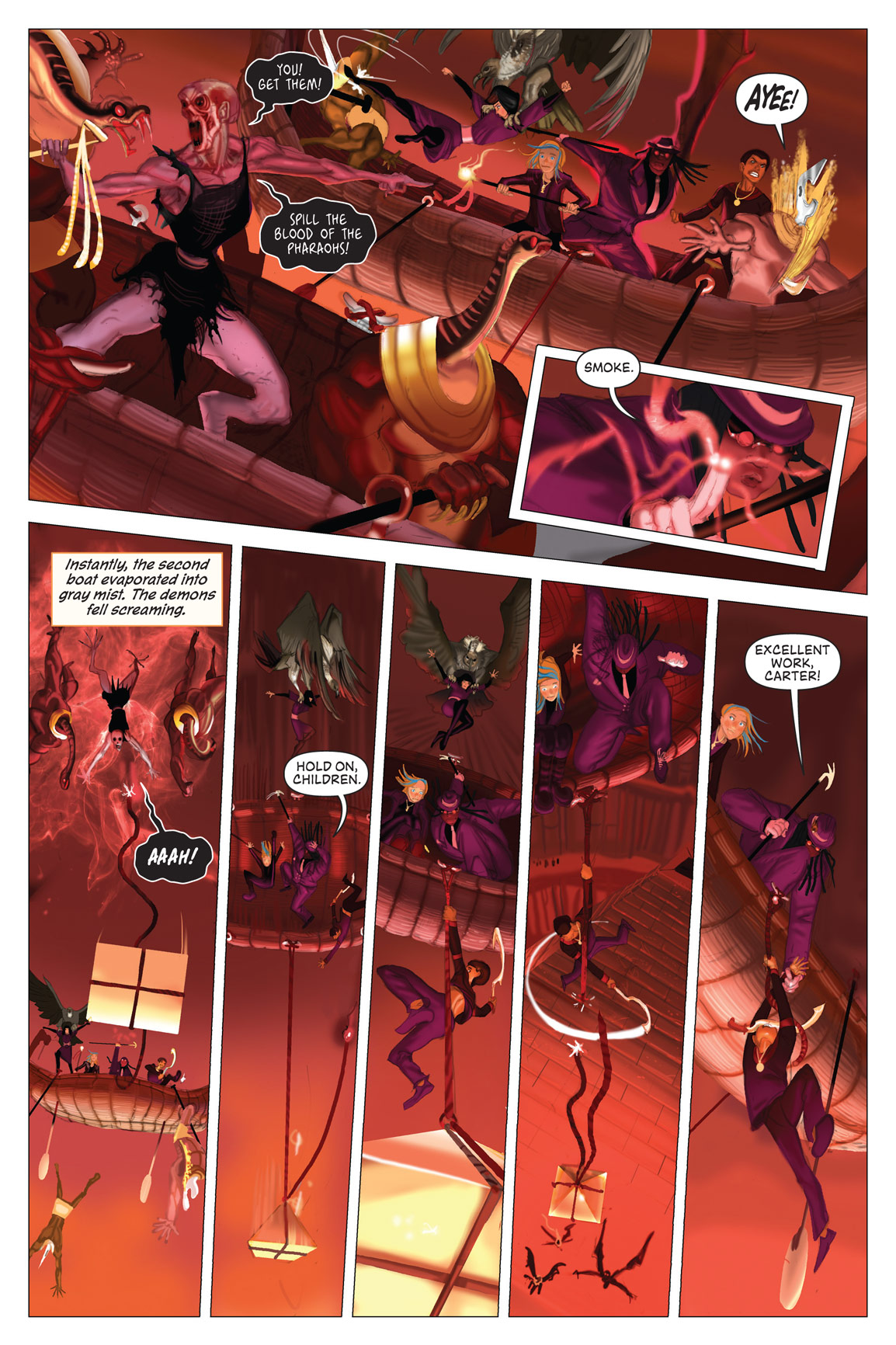 Read online The Kane Chronicles comic -  Issue # TPB 1 - 158