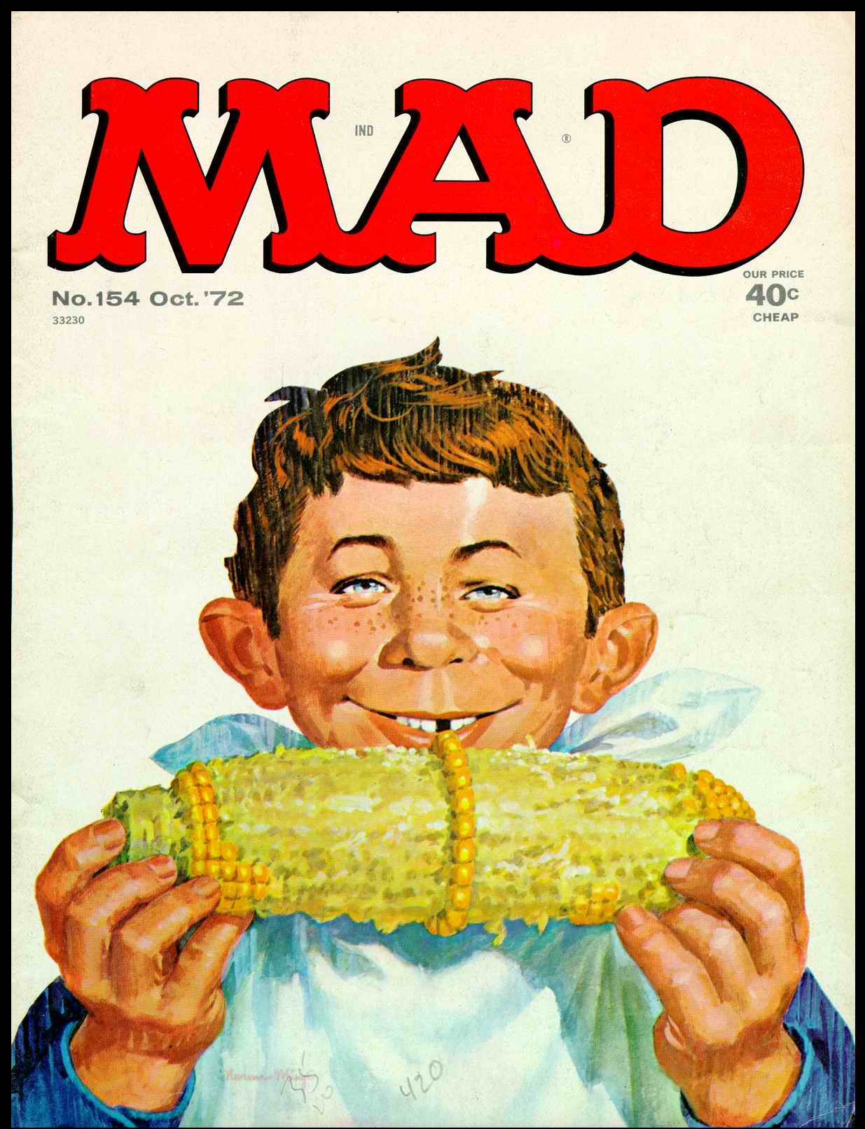 Read online MAD comic -  Issue #154 - 1