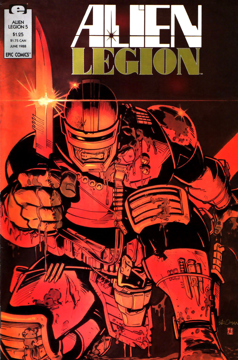Read online Alien Legion (1987) comic -  Issue #5 - 1