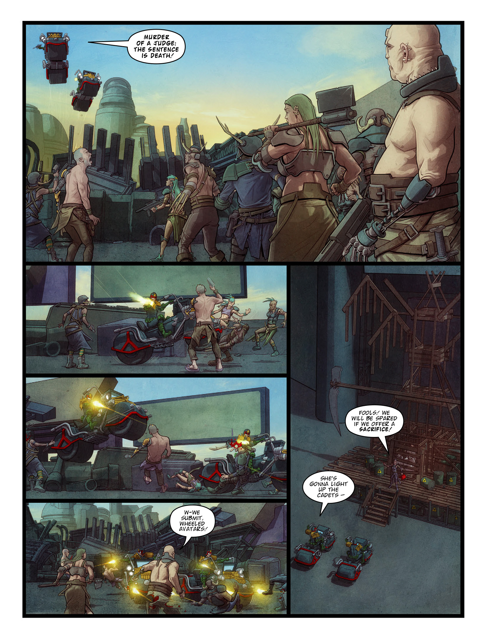 Read online Judge Dredd Megazine (Vol. 5) comic -  Issue #445 - 47