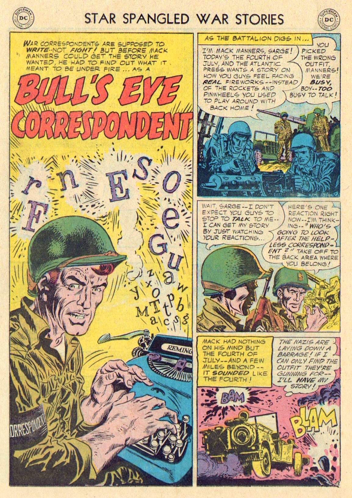 Read online Star Spangled War Stories (1952) comic -  Issue #45 - 12