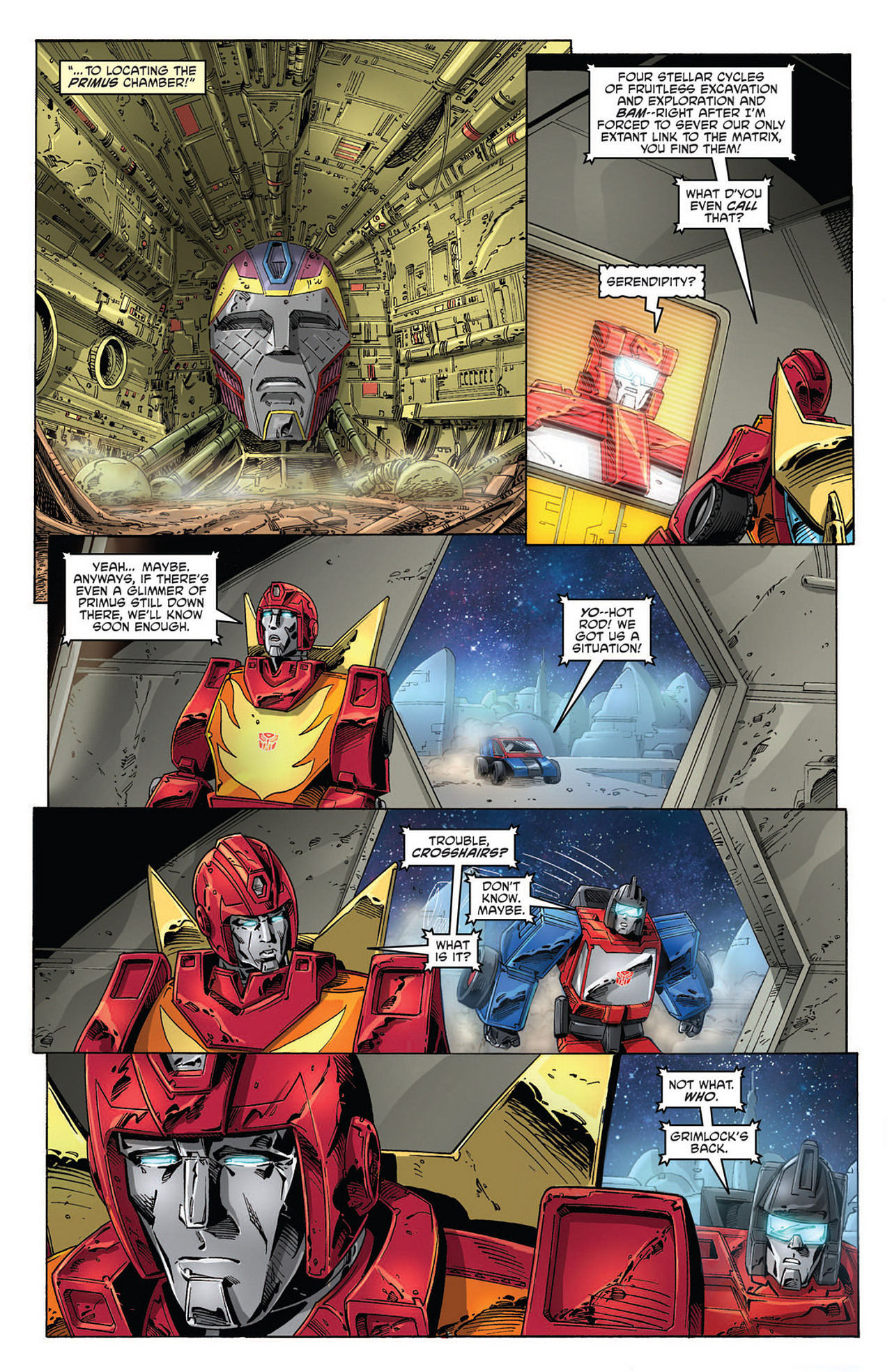 Read online The Transformers: Regeneration One comic -  Issue #87 - 9