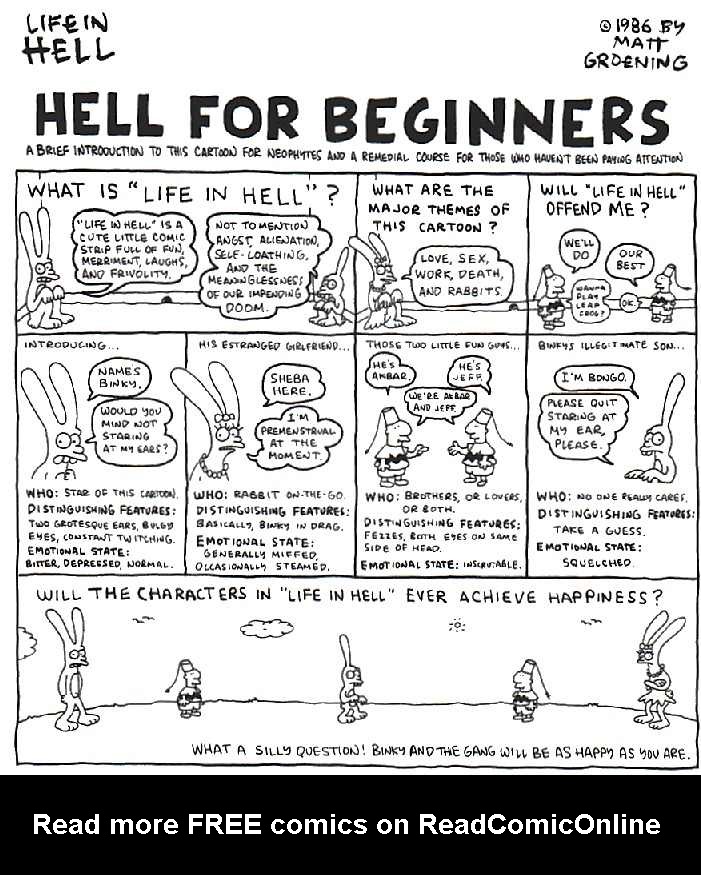 Read online Life In Hell comic -  Issue # TPB  - 7