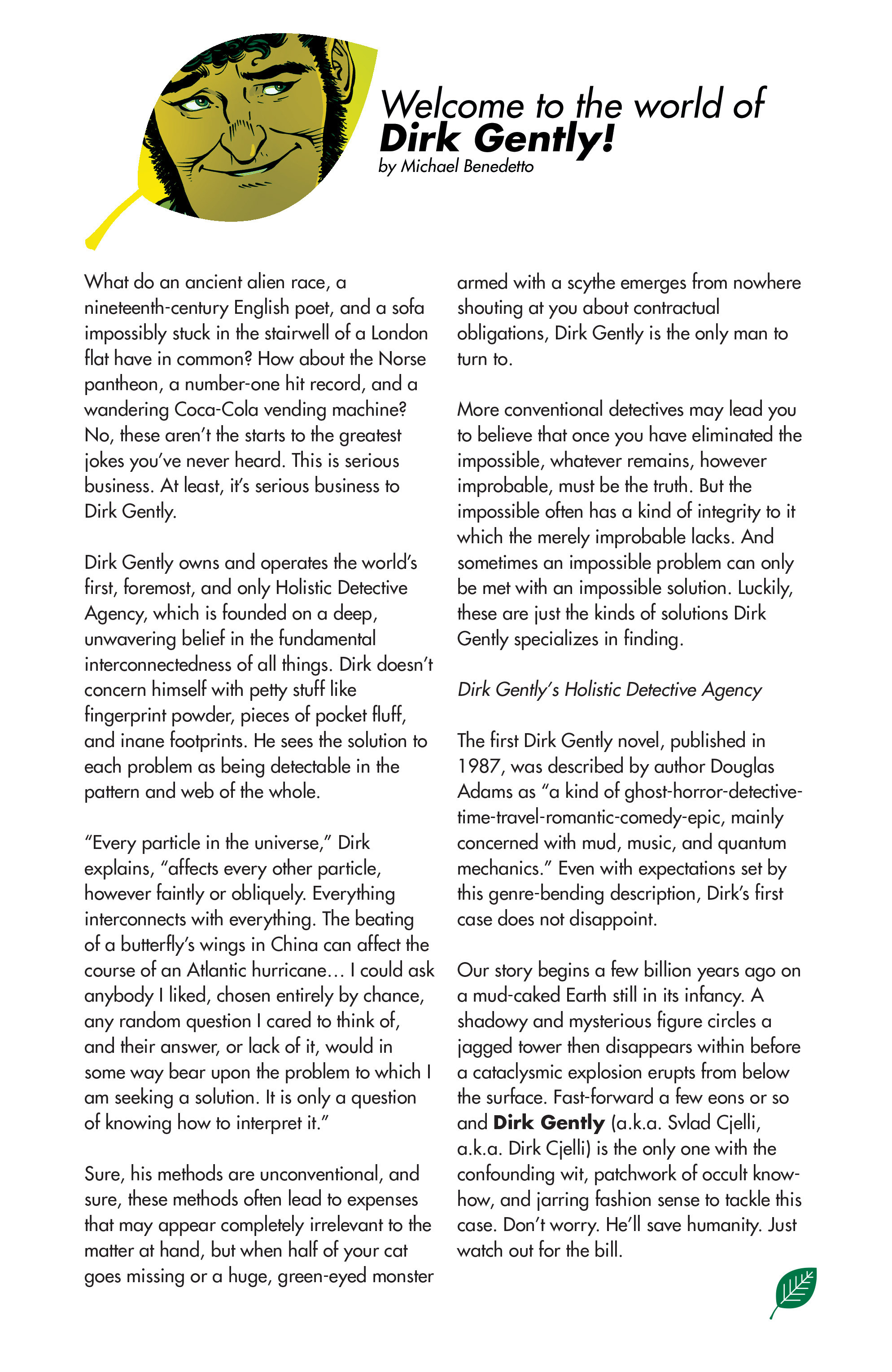 Read online Dirk Gently's Holistic Detective Agency comic -  Issue #1 - 25