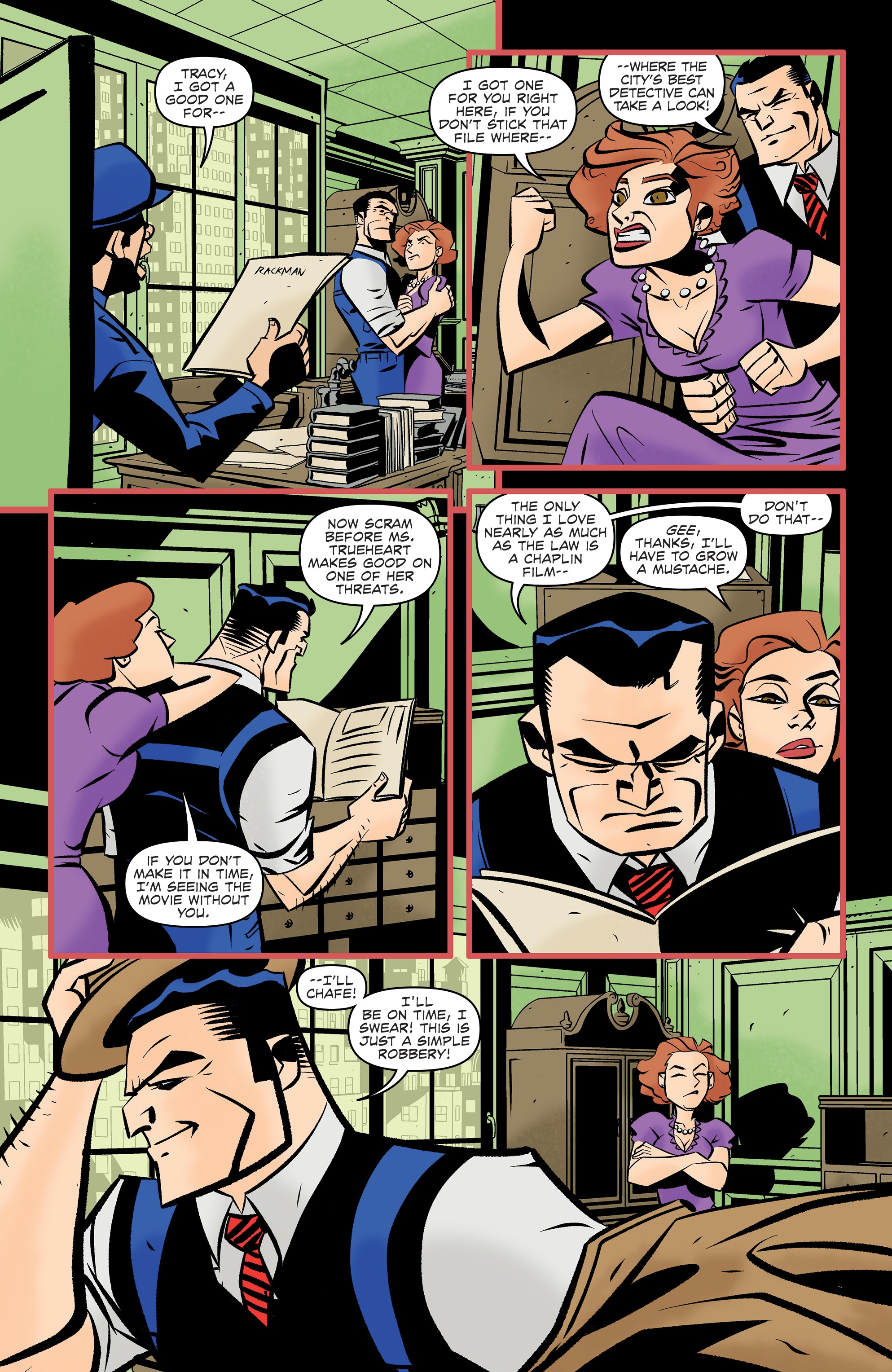 Read online Dick Tracy Forever comic -  Issue #1 - 4