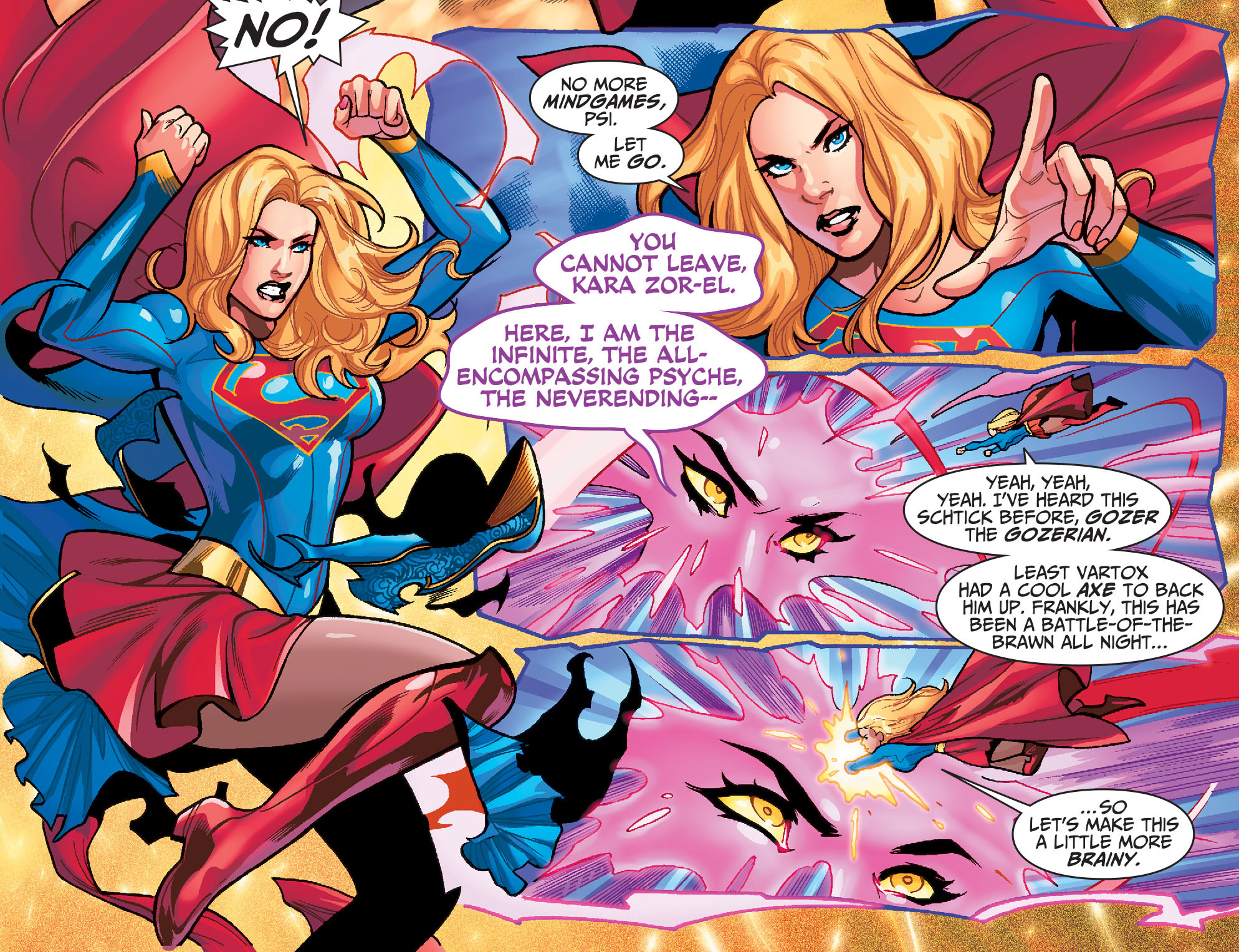 Read online Adventures of Supergirl comic -  Issue #7 - 16