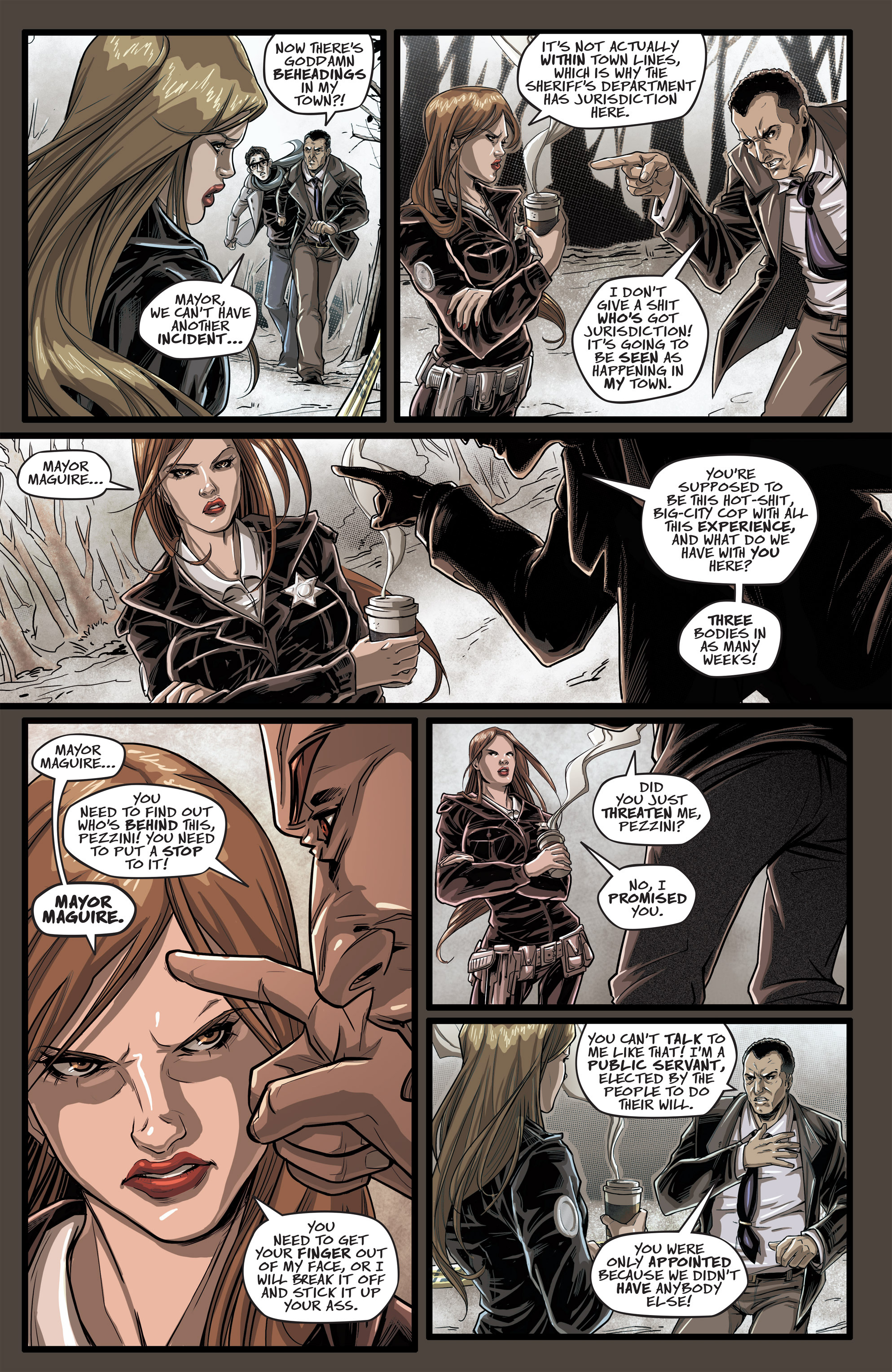 Read online Witchblade: Borne Again comic -  Issue # TPB 1 - 8