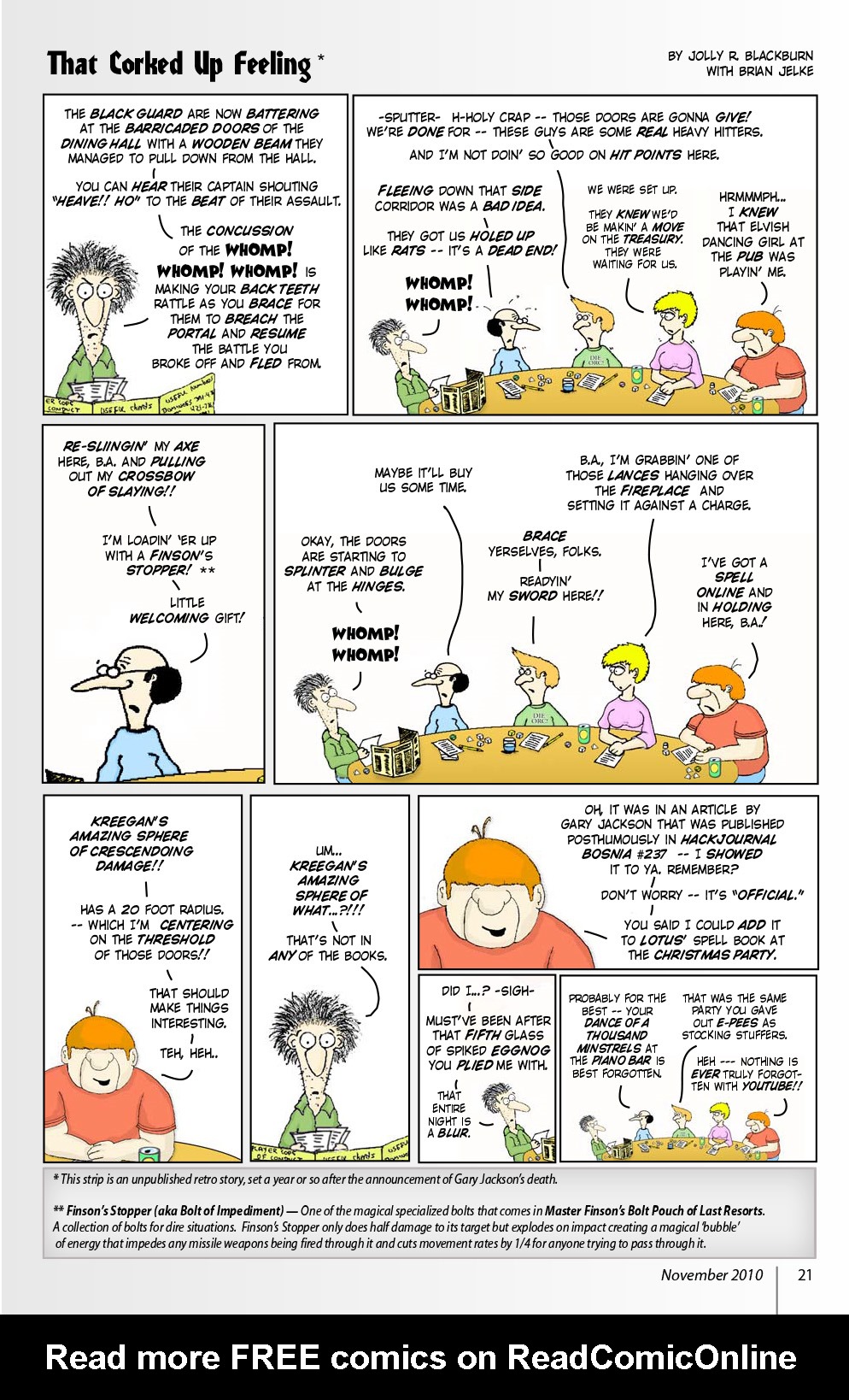 Read online Knights of the Dinner Table comic -  Issue #169 - 23