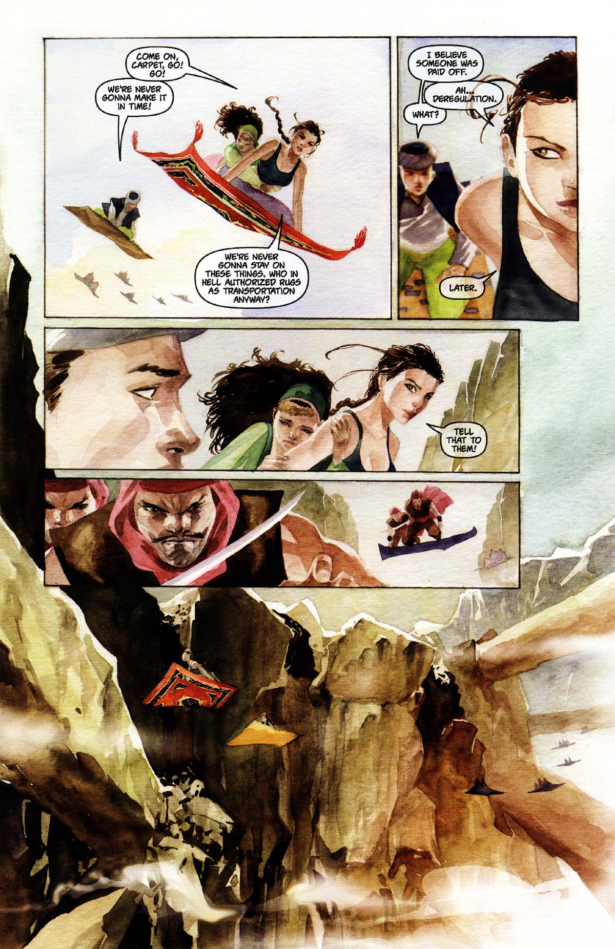 Read online Tomb Raider: Arabian Nights comic -  Issue # Full - 29