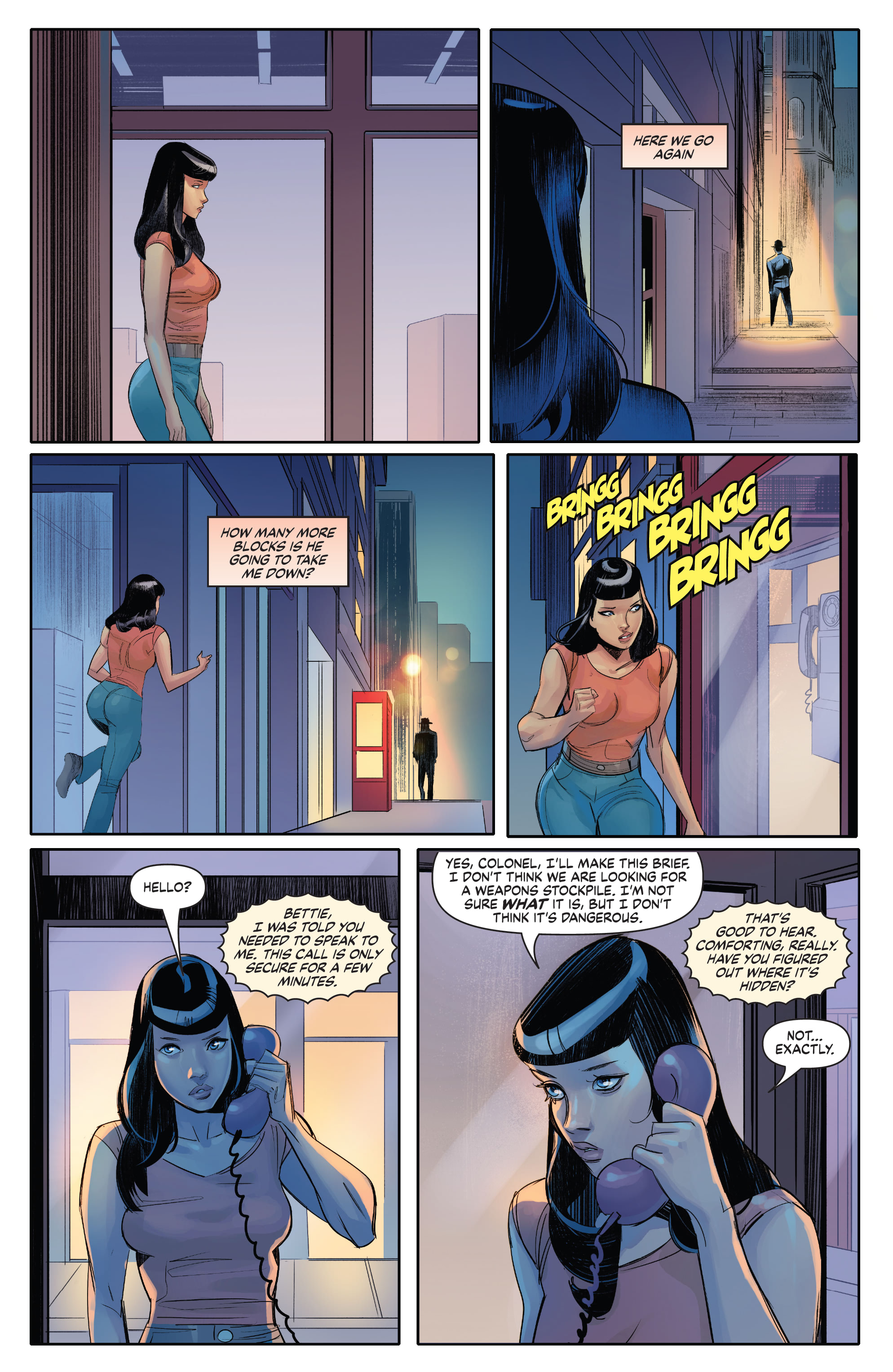 Read online Bettie Page: The Alien Agenda comic -  Issue #5 - 9