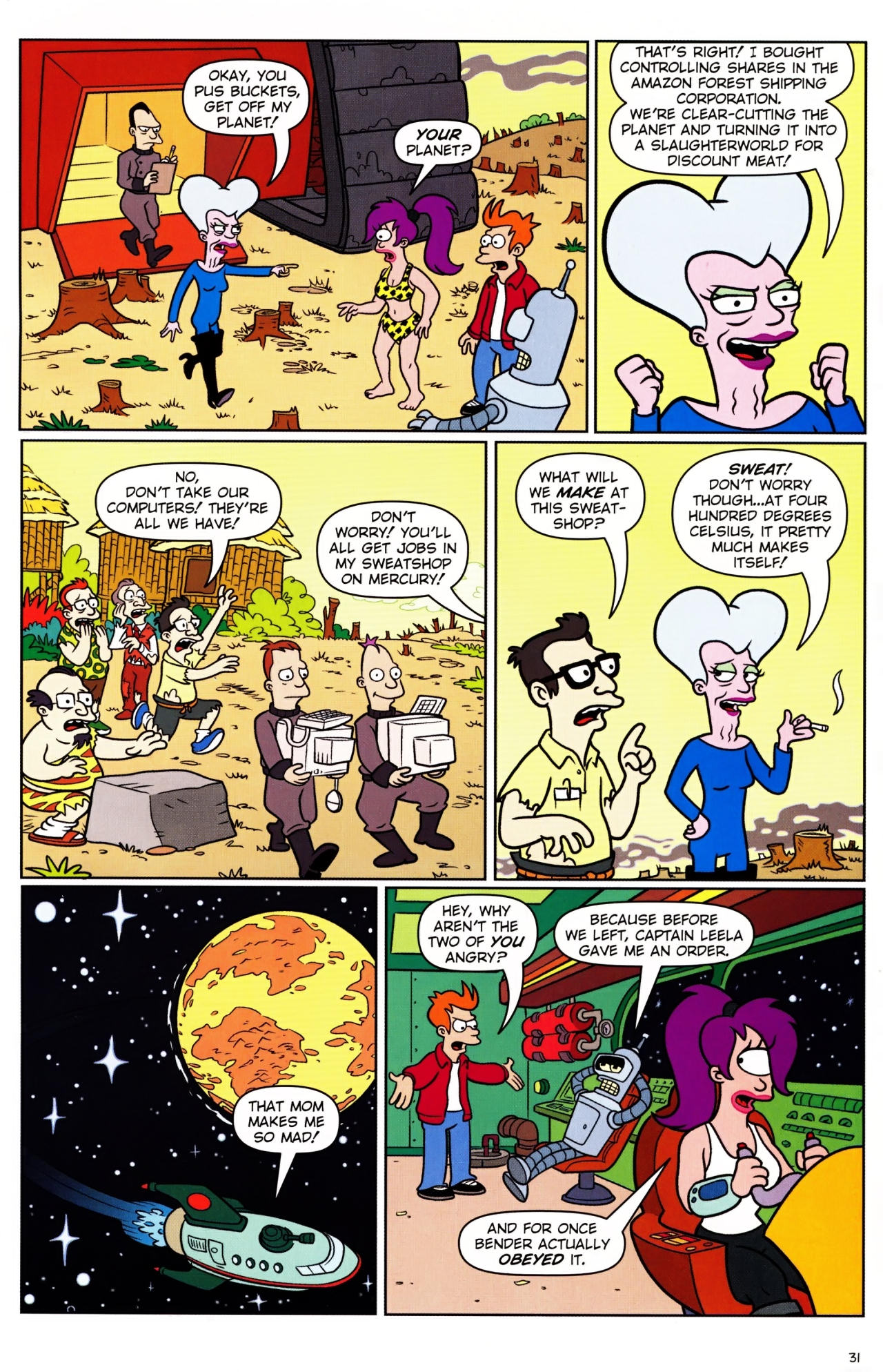 Read online Futurama Comics comic -  Issue #38 - 25