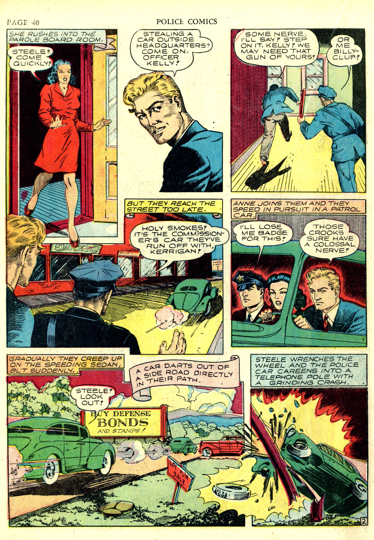 Read online Police Comics comic -  Issue #6 - 43